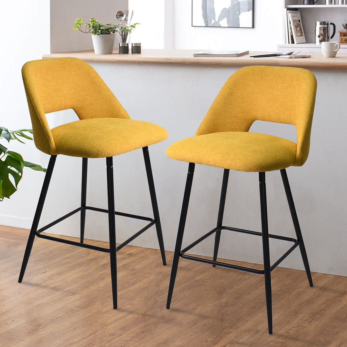 Maison Boucle EDWIN-MIDBAR-YE stools - View #4
