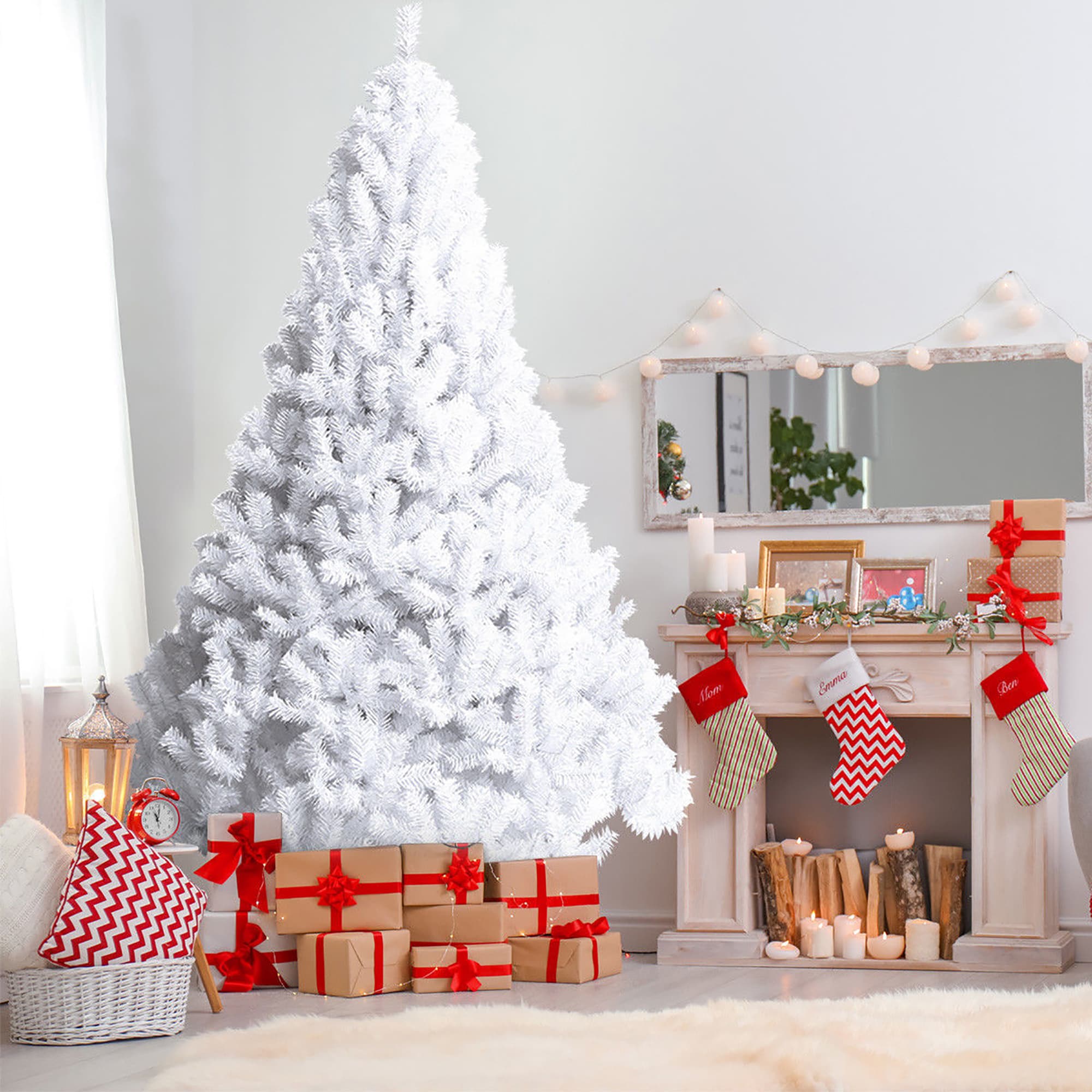 Costway CM19734 Artificial-Christmas-Trees - View #9