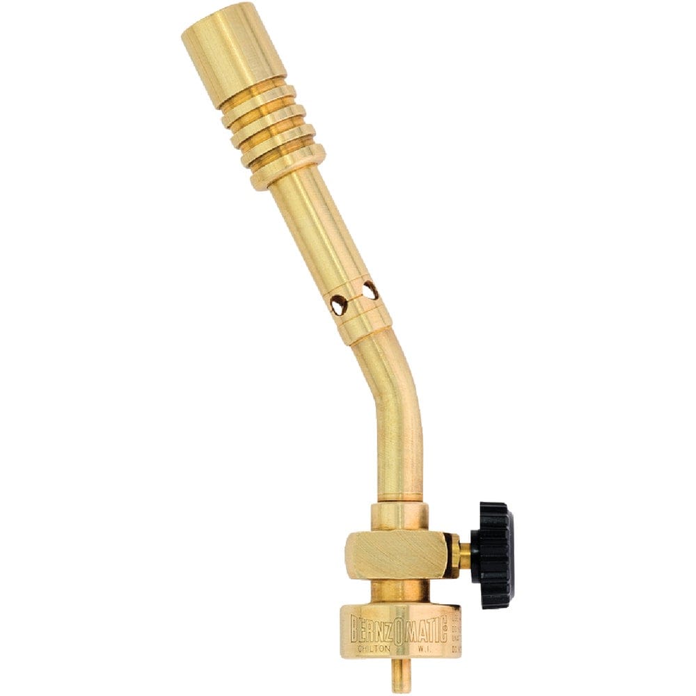 Bernzomatic  Wide Flame Brass Torch Manual Ignition Propane Torch for Soldering and Heat Applications