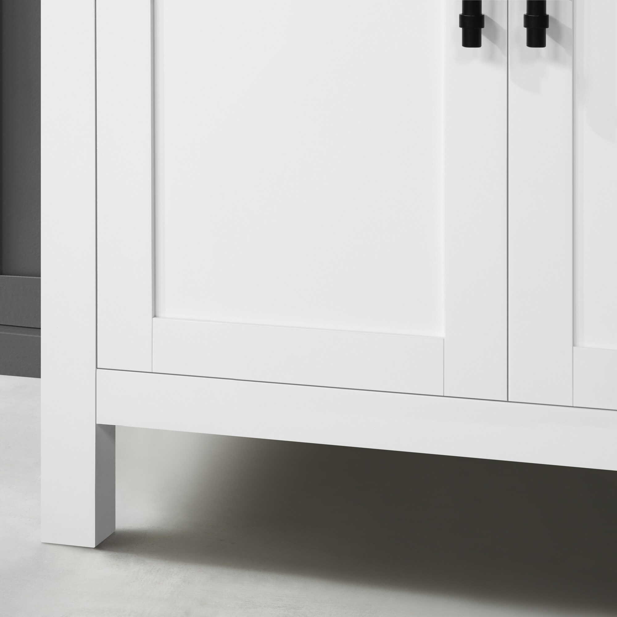 Ove Decors Cruz 60 in. Double Sink Bathroom Vanity in Pure White