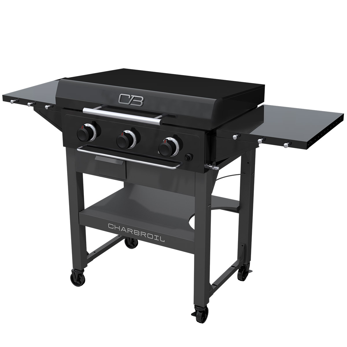 Char Broil 28 in Performance Griddle 3 Burner Liquid Propane Flat