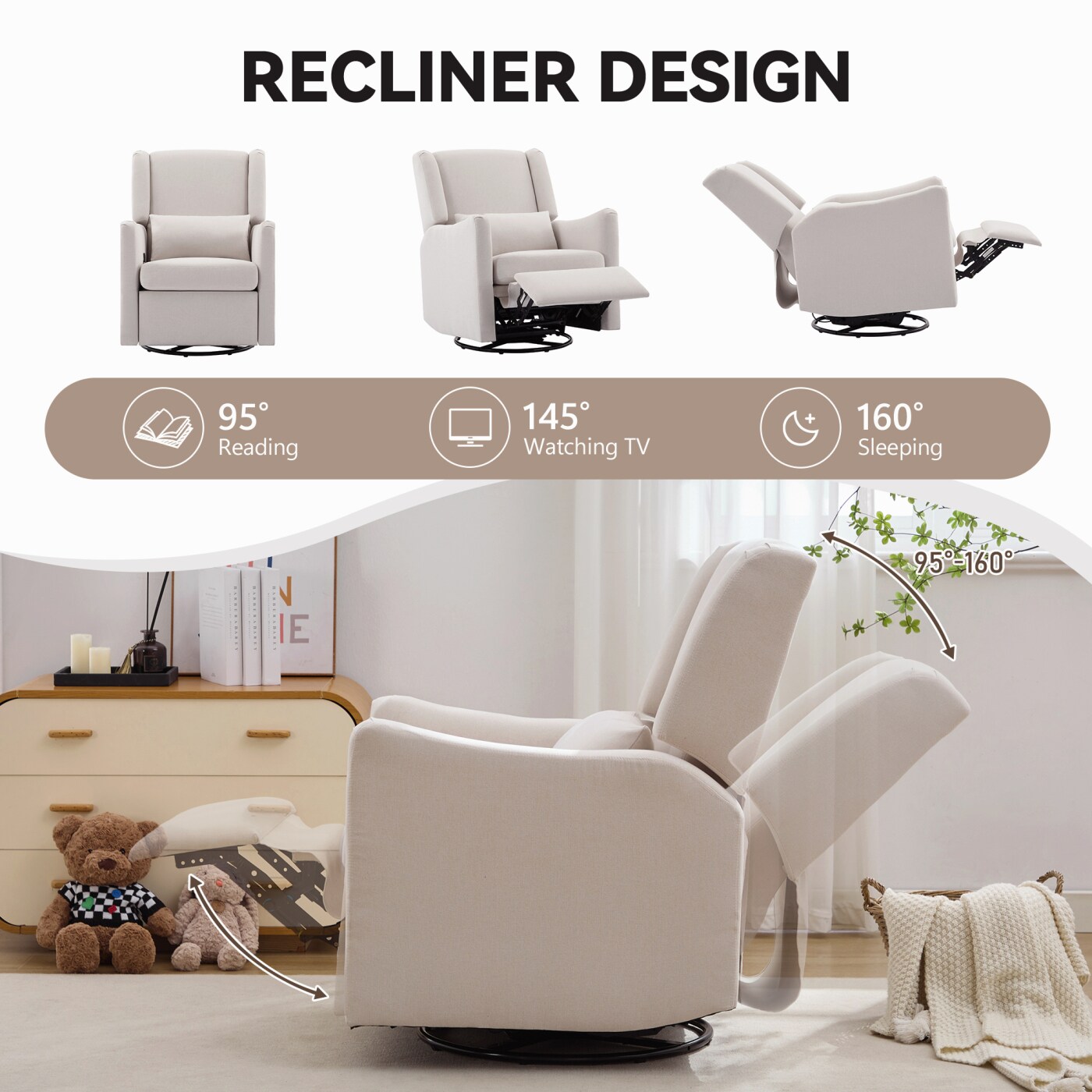 Streamdale Furniture BS701P337844A recliners - View #2