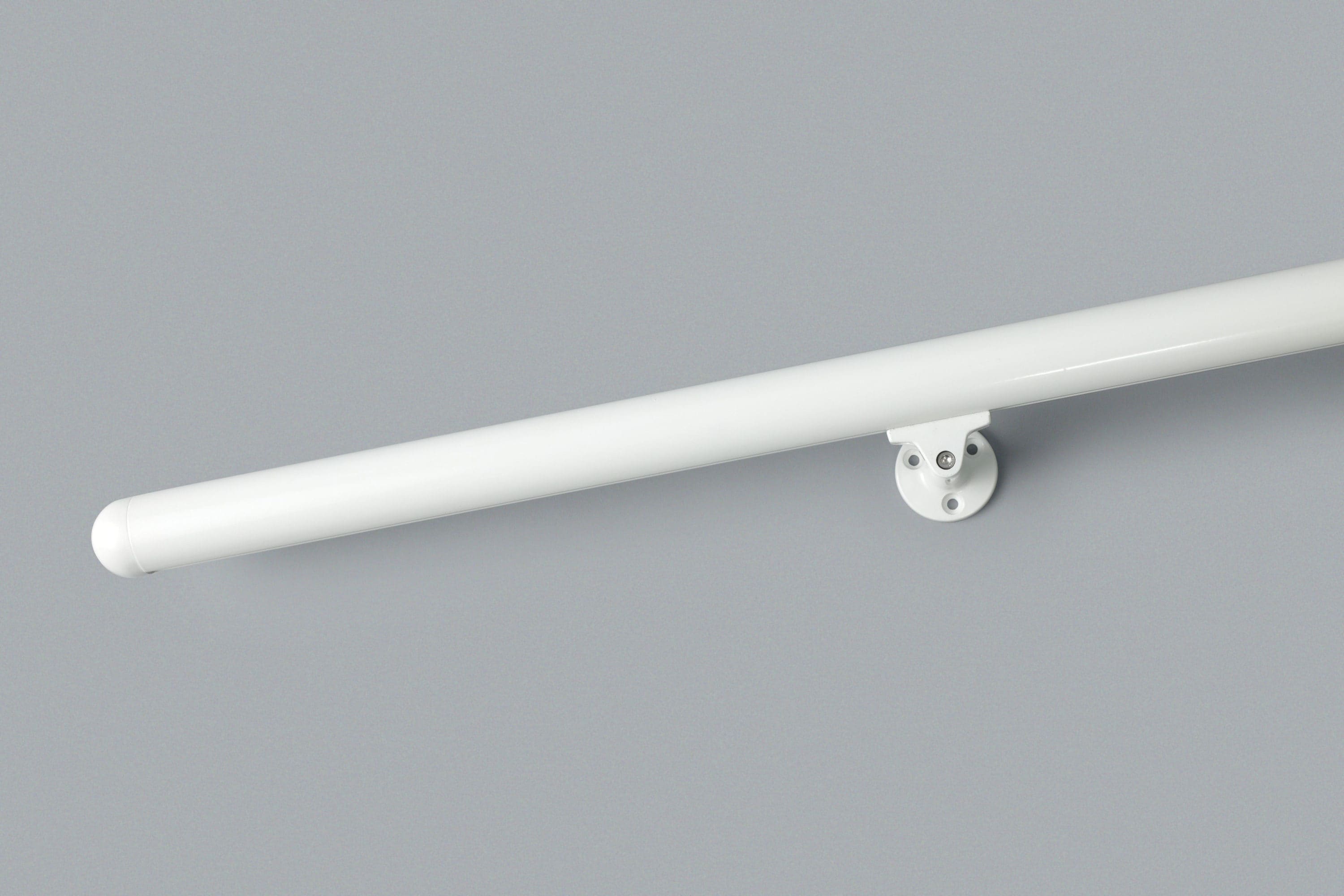 DOLLE 86343 1.5-Inches x 79-Inches White Finished Aluminum Handrail