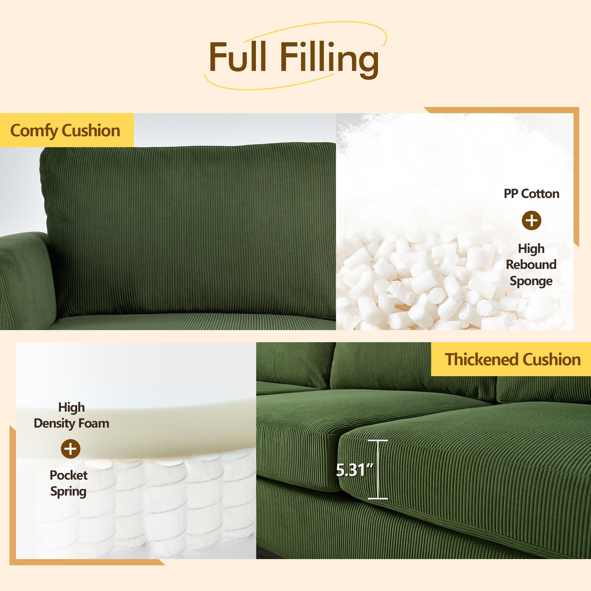 Pouuin SALSET66 Sofas-Loveseats - View #6