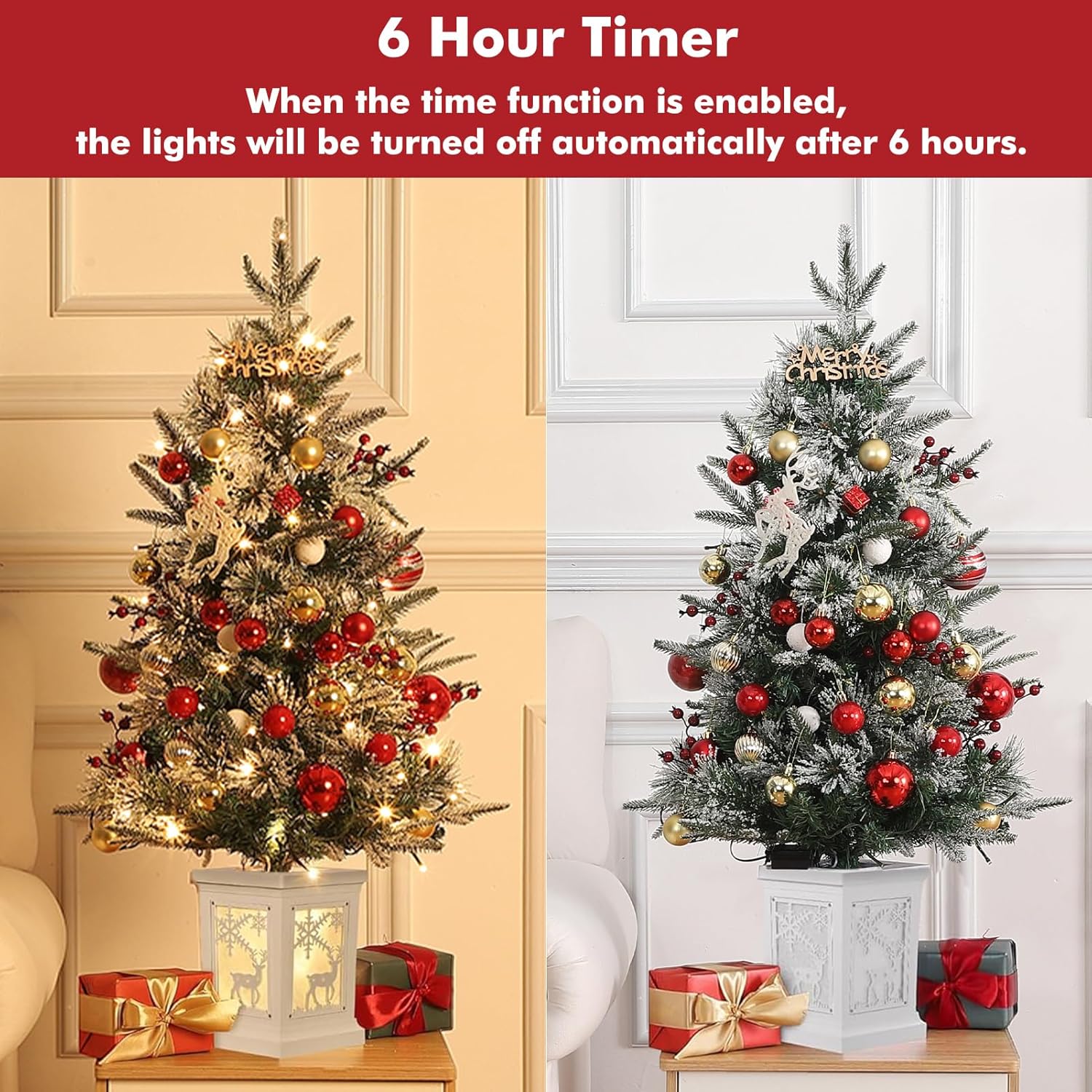 Der Rose WLS-PHO-0WIH3JPC Artificial-Christmas-Trees - View #3