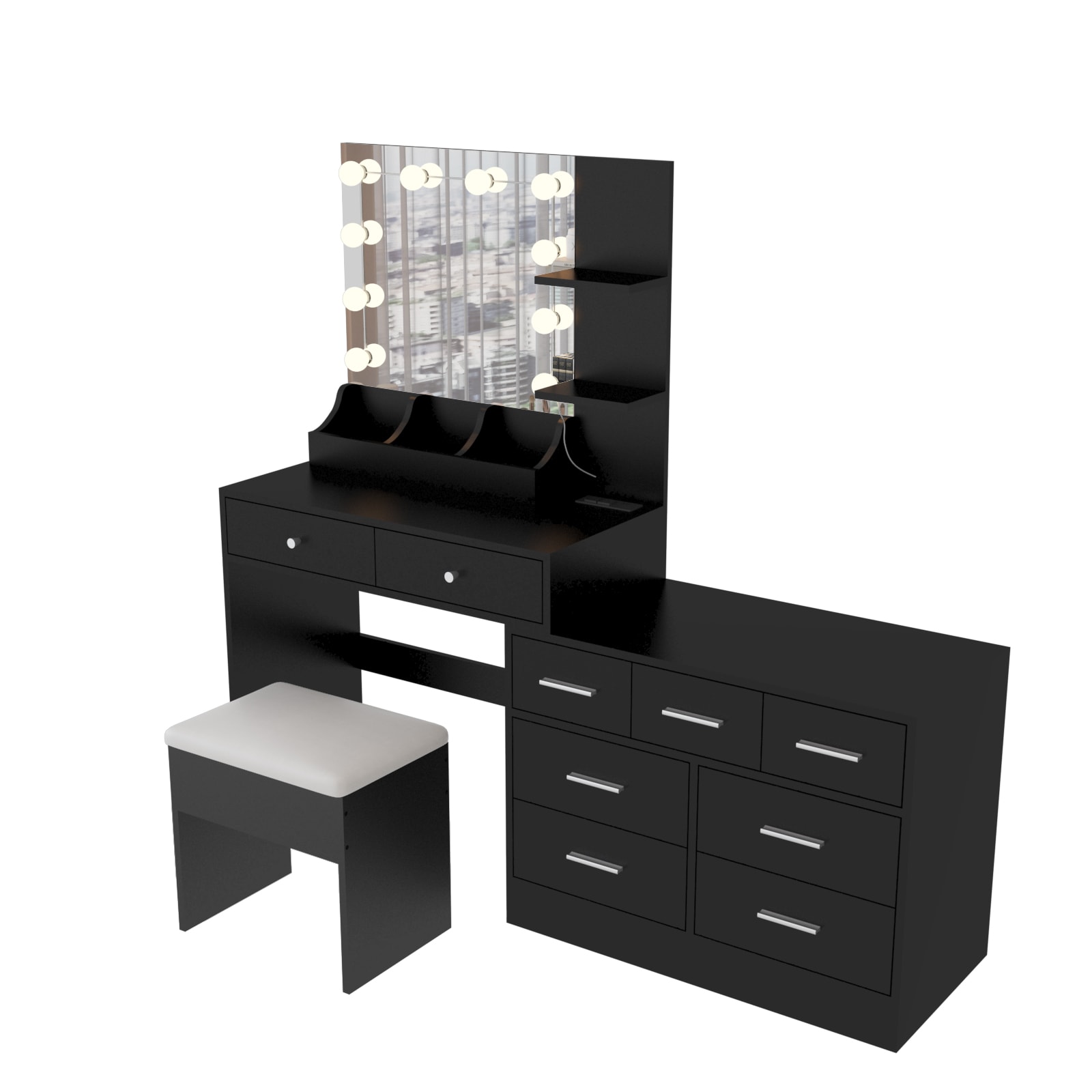 Outopee LO1G52005612 Bedroom-Vanities - View #3