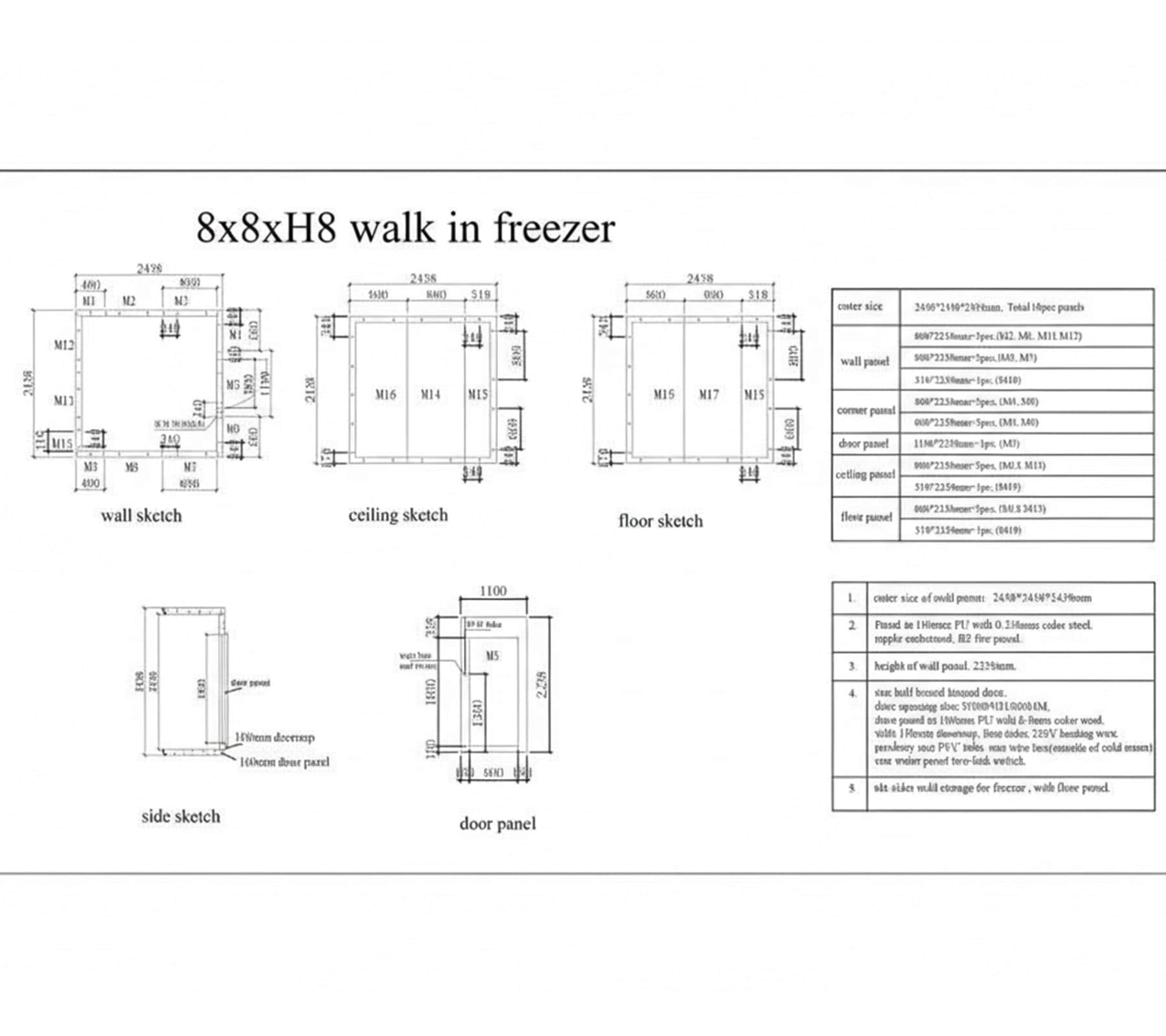 Cooler Depot 3XXW8-D8-H8 Commercial-Refrigerators - View #4
