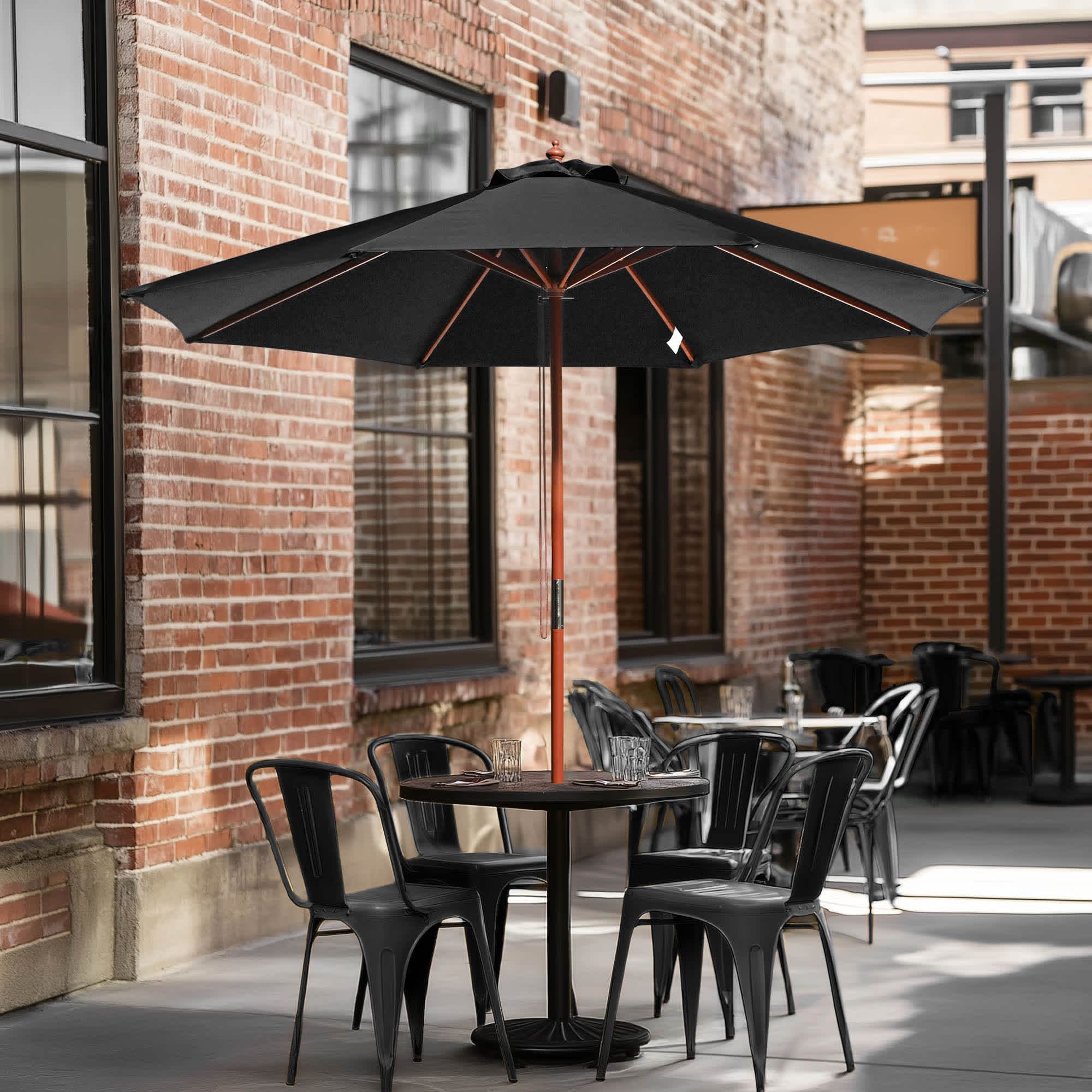 Yescom 07UMB008-9WD-06-N-LO Umbrellas-2 - View #2