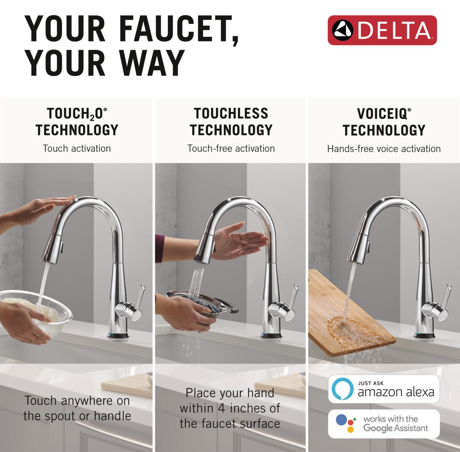 Delta 9113TLV-DST Kitchen-Faucets - View #3