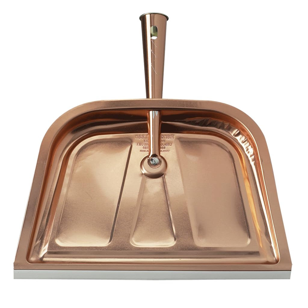 Range Kleen  DP1UC Dustpan Copper with White Rubber Edge