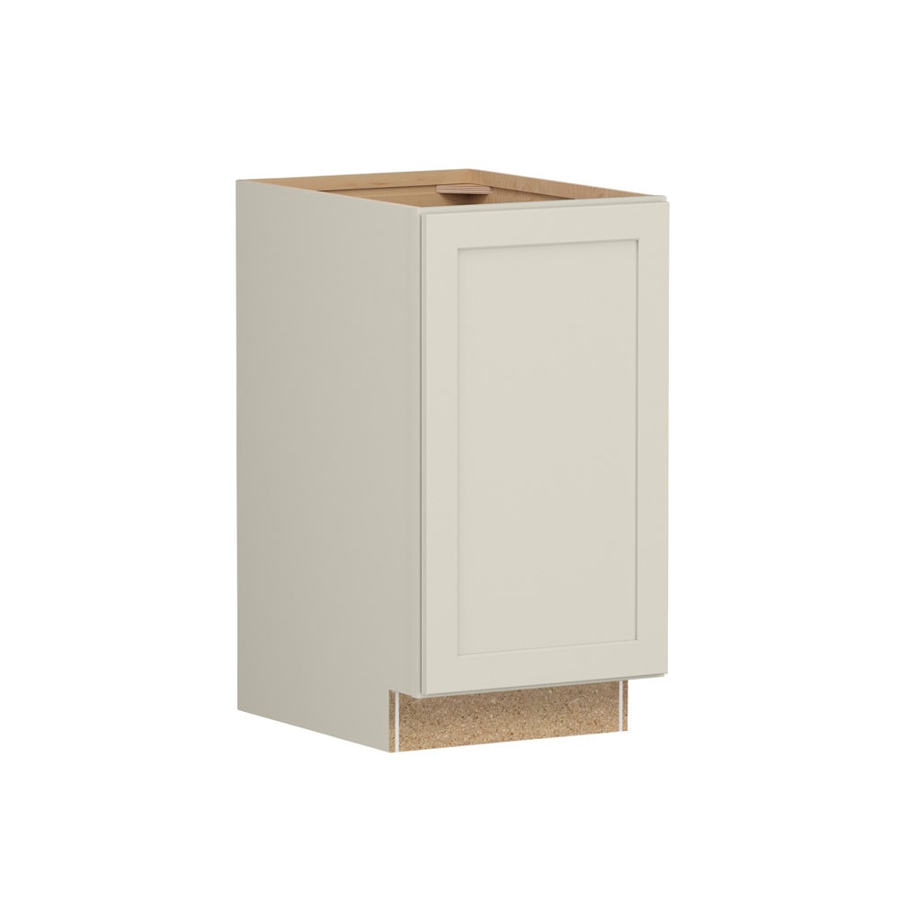 Shenandoah Breckenridge FOL 18-in W x 34.5-in H x 24-in D Harbor Painted Base Fully Assembled Cabinet Recessed Panel Shaker #B18FH-29MKS