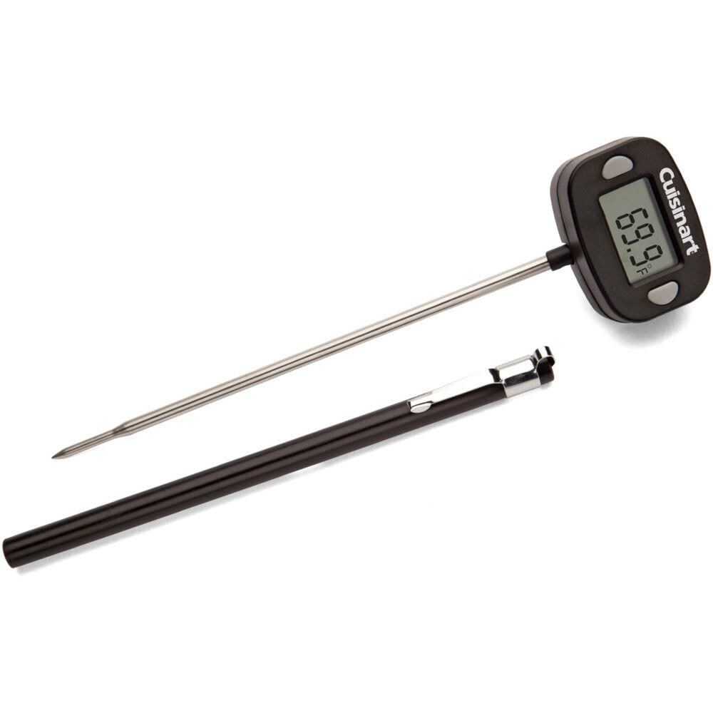 Cuisinart Instant Read Digital Thermometer - Accurate Meat Temperature  Reading, LCD Display, 90-Degree Swivel Head, Auto Shut Off - Grill  Thermometer in the Grill Thermometers department at