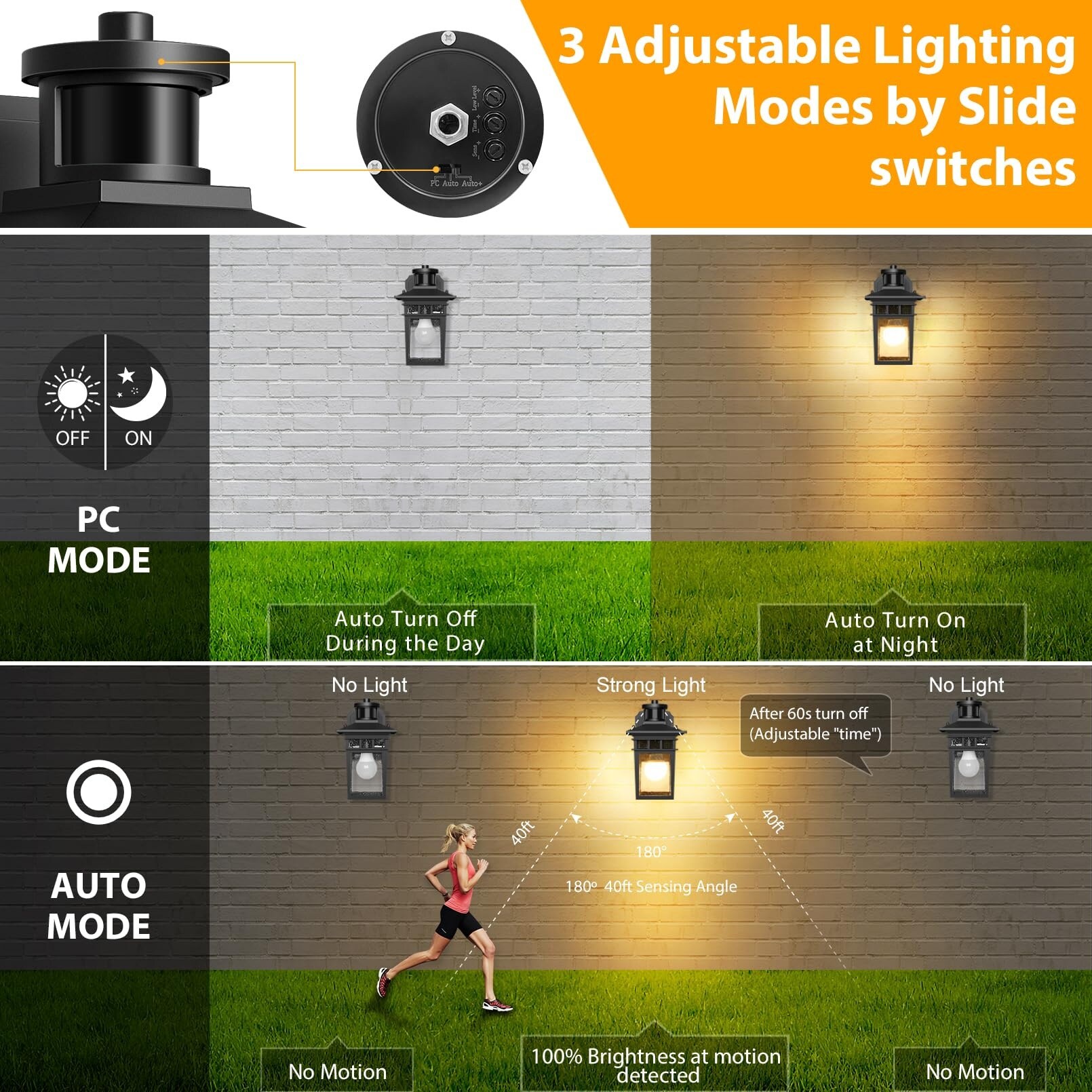 AOIZGMY LAZ0521Z014 Outdoor-Wall-Lighting - View #3