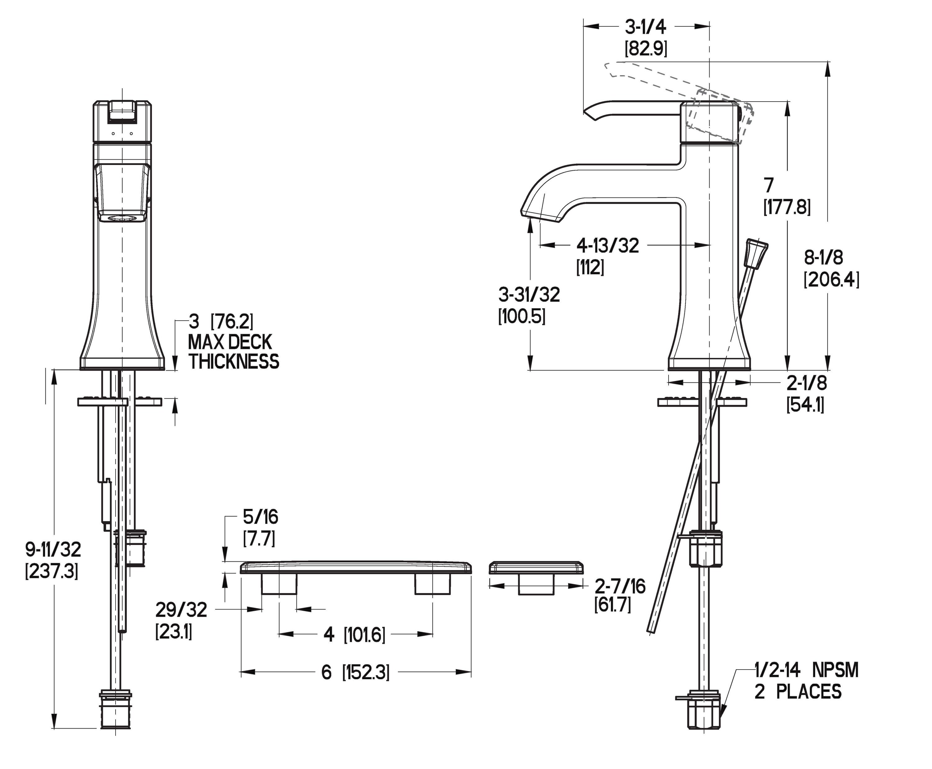 Pfister LG42-FE0BG Lavatory-Faucets - View #11