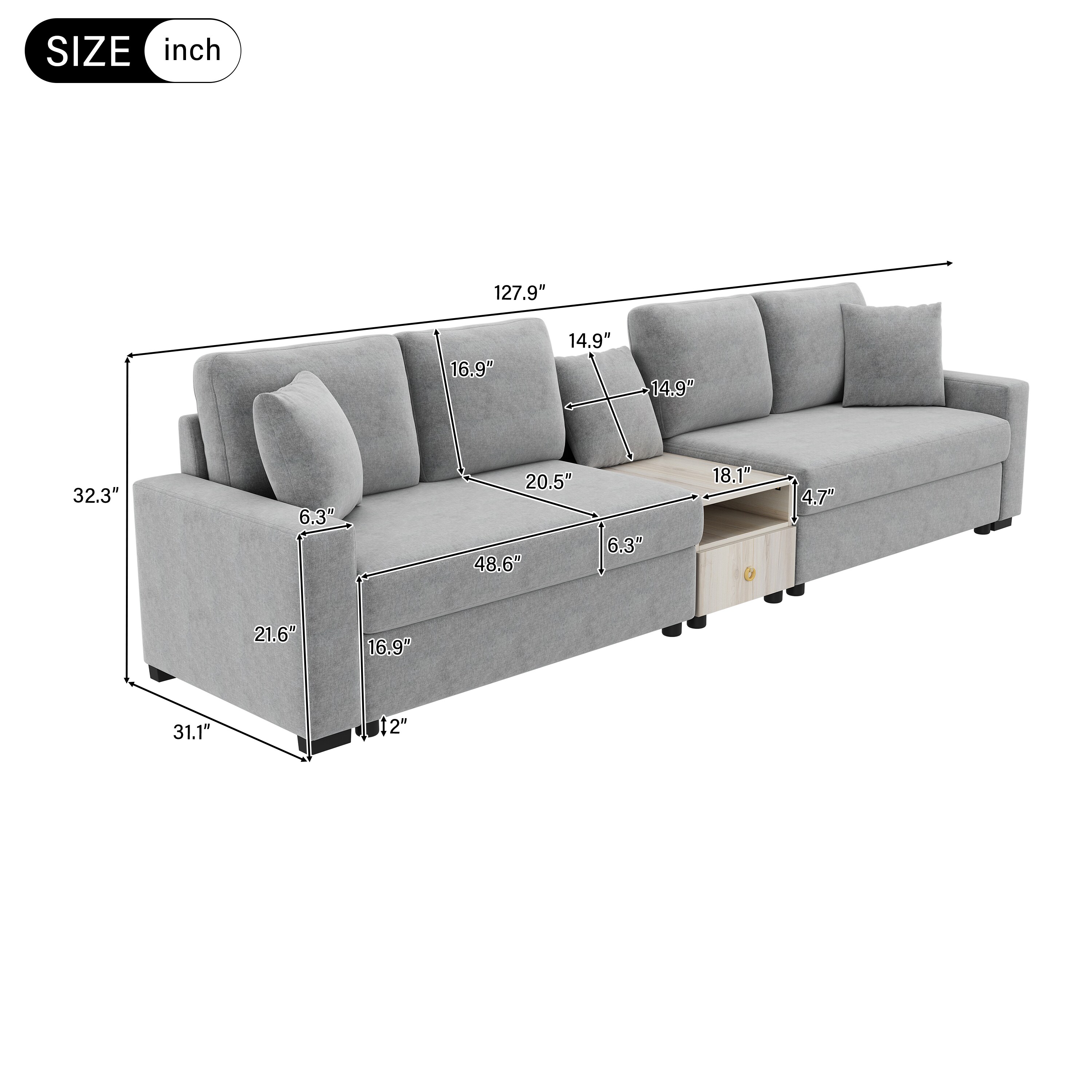 Christopher Knight Home 360441 Sofas-Loveseats - View #2