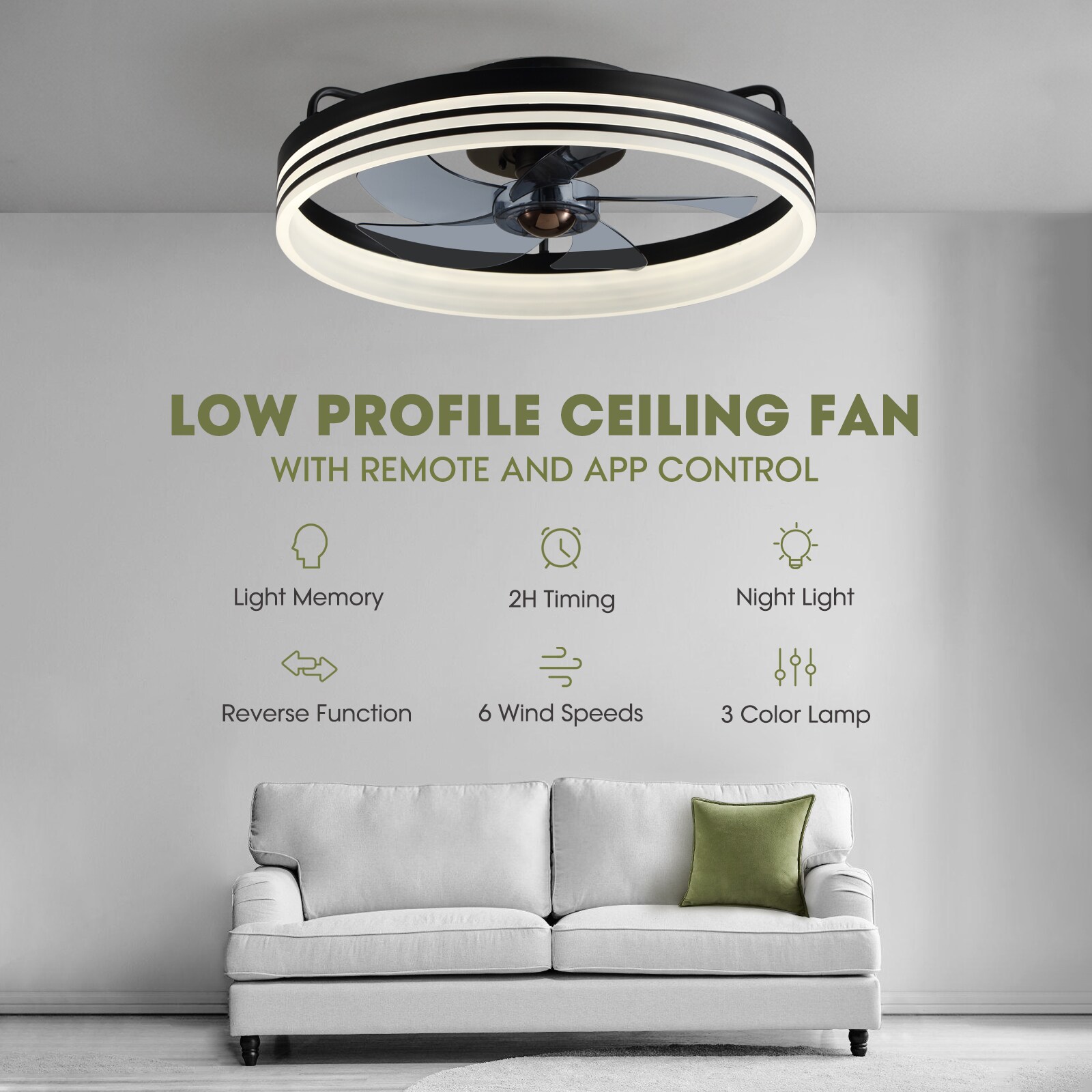 Antoine LSBD-29 Ceiling-Fans - View #3