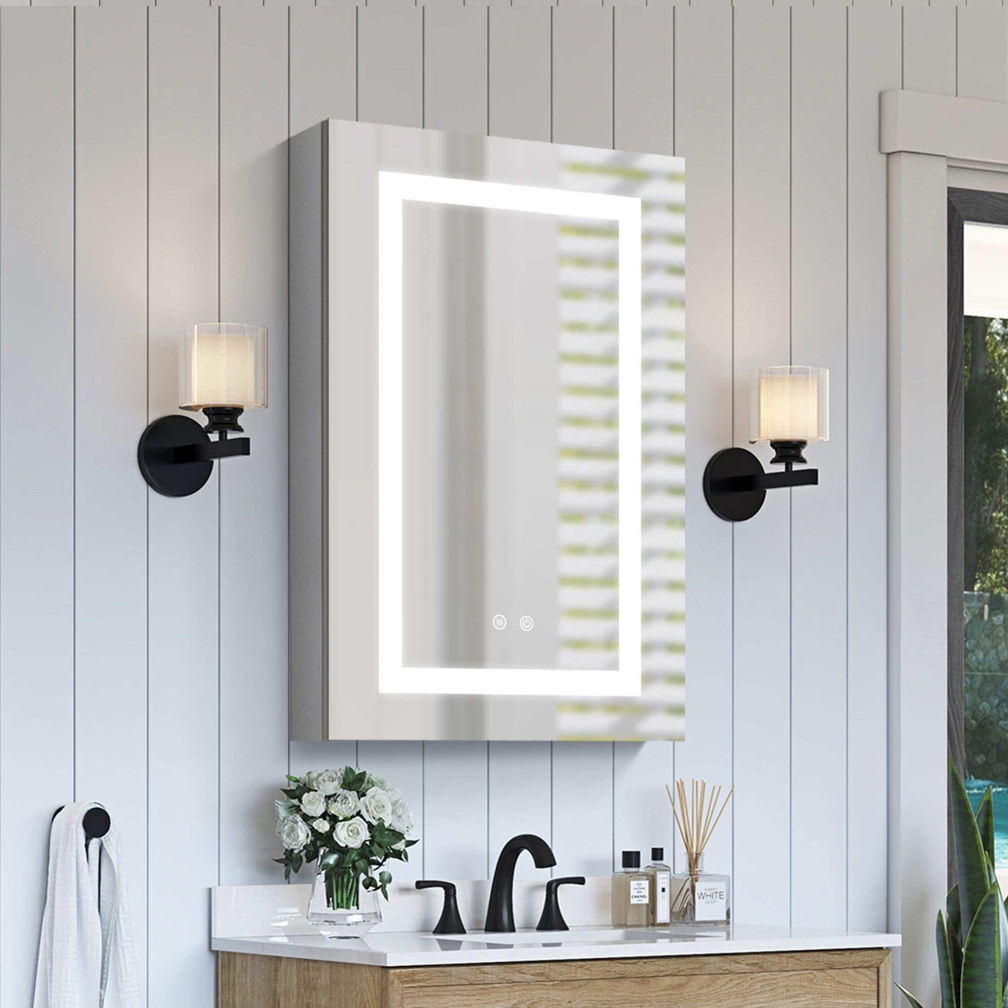 WELLFOR GIS-928P172238 Bathroom-Wall-Cabinets - View #4