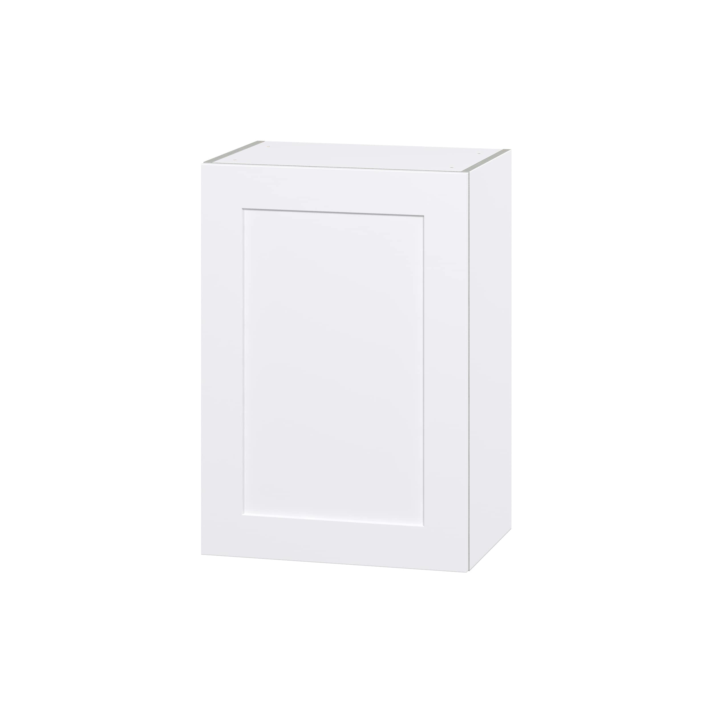 Hugo&Borg DSW2130(L/R)-JO Jolie 21-in W x 30-in H x 14-in D Warm White Wall Fully assembled Cabinet (Flat Panel Shaker)