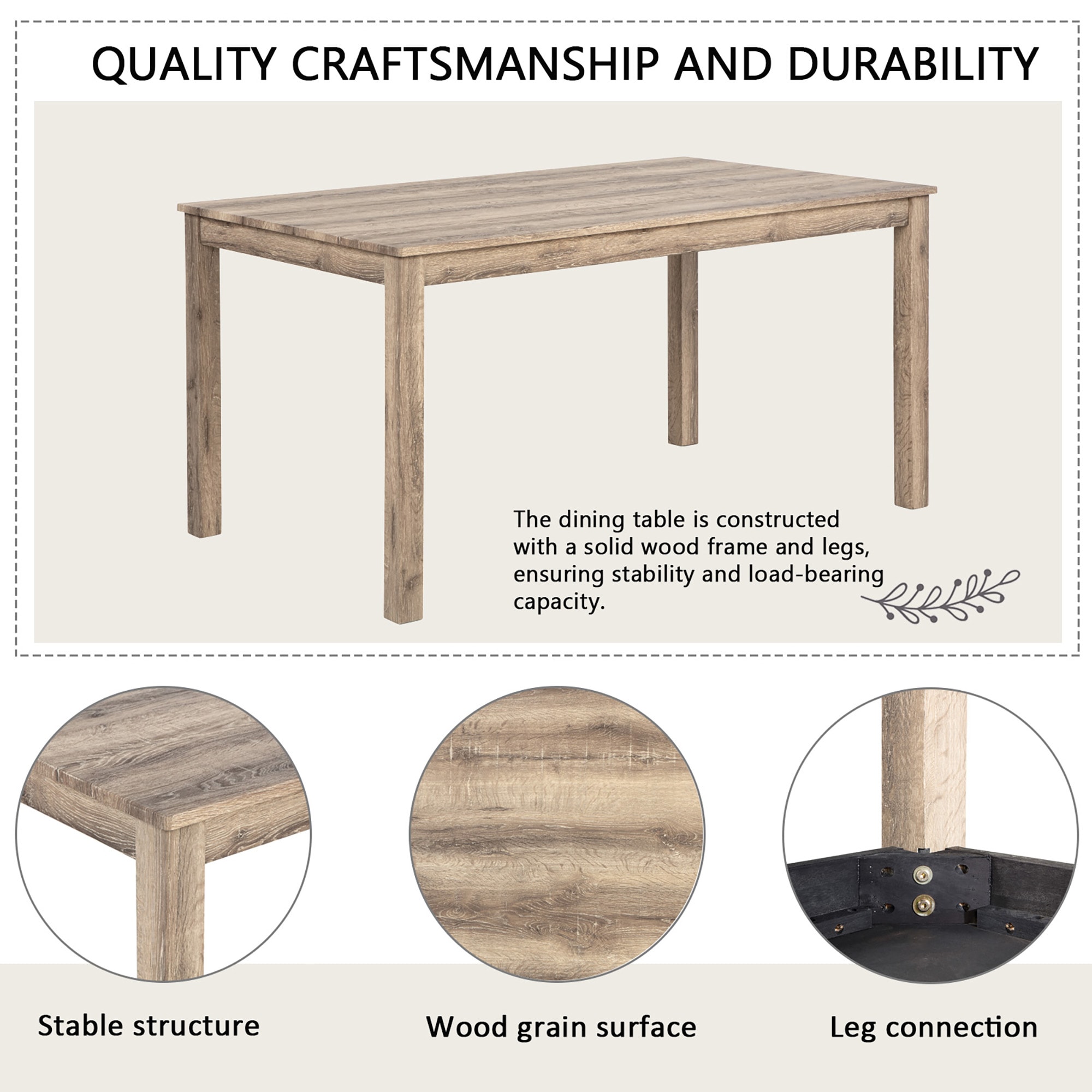 Siavonce XH00059 Dining-Sets - View #8
