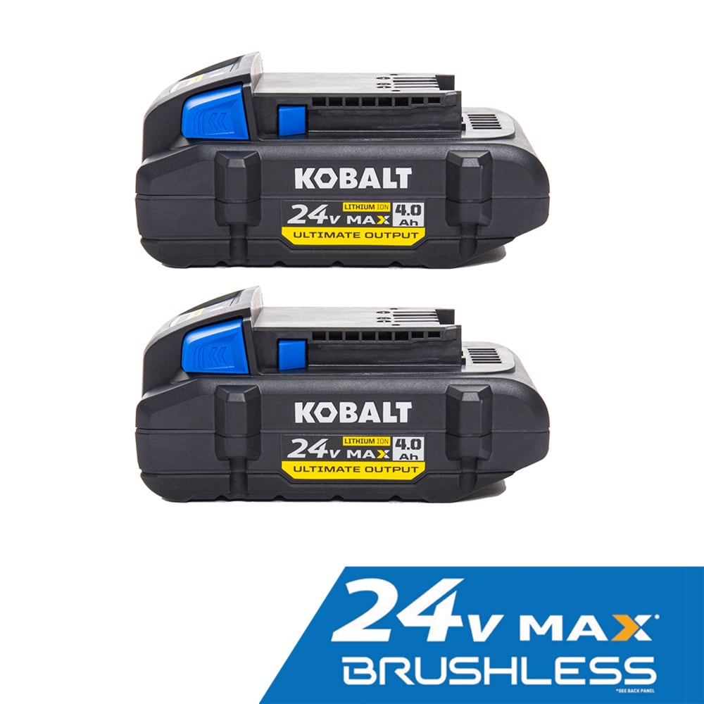 Kobalt Ultimate Output 24-V 4 Amp-Hour; Lithium Battery in the Power Tool  Batteries & Chargers department at