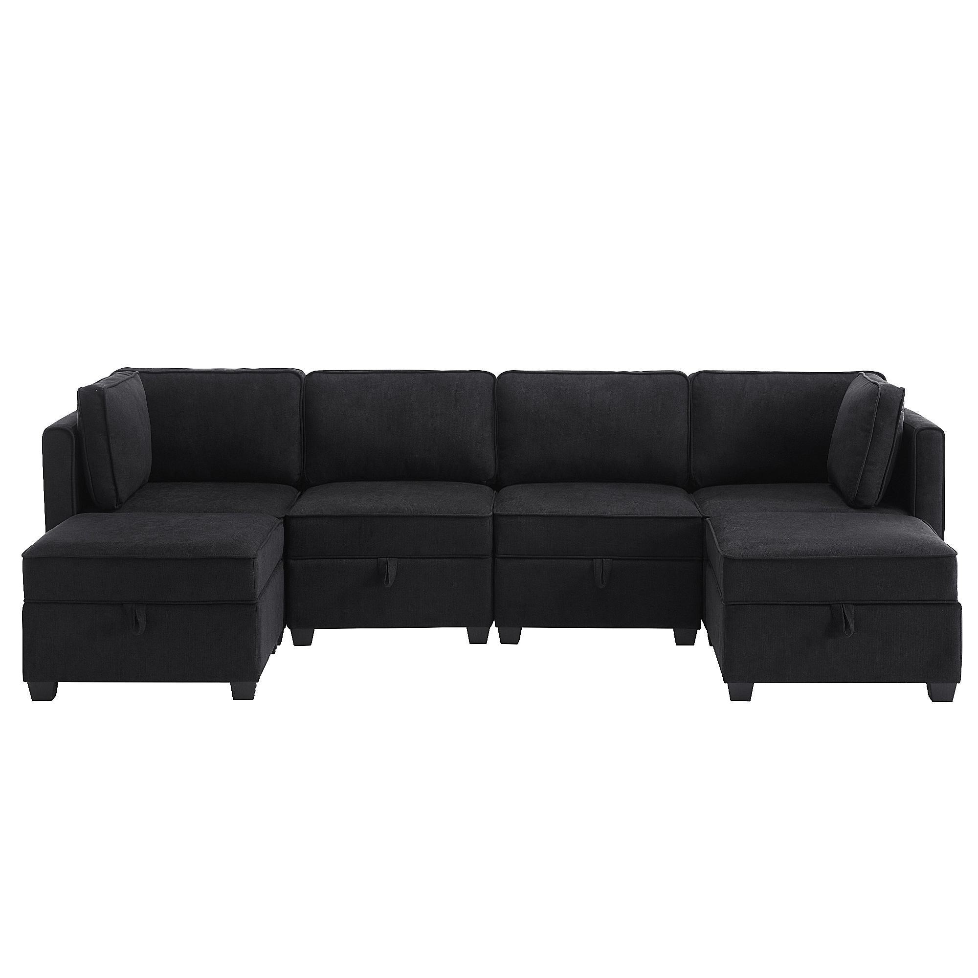 FARATI P109-BLACK-6 Sofas-Loveseats - View #2
