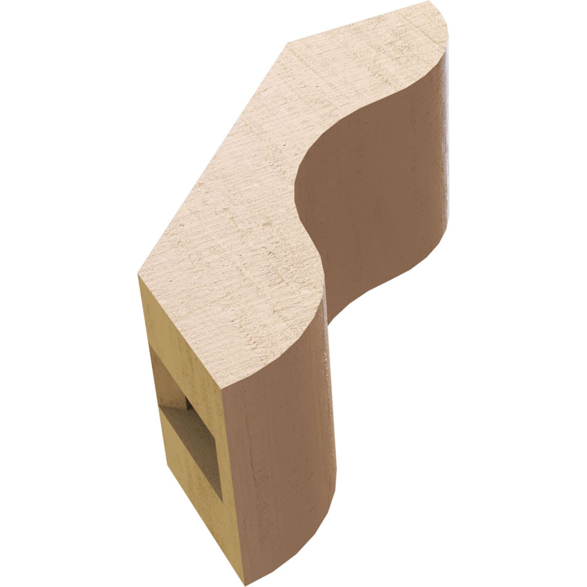 Ekena Millwork BRCUR03X06X06CARRCPR braces - View #7