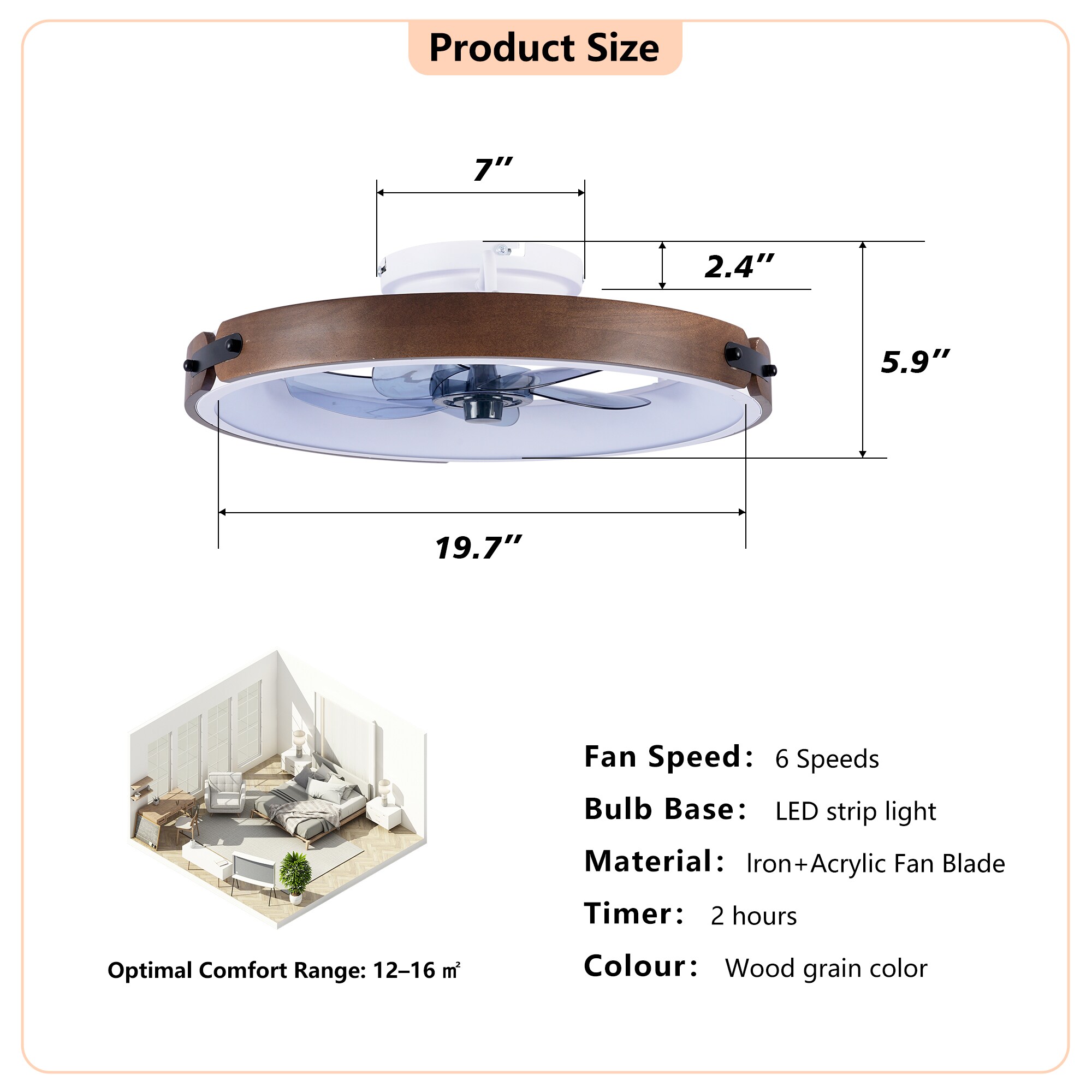 Loheer W3596P361761 Ceiling-Fans - View #9