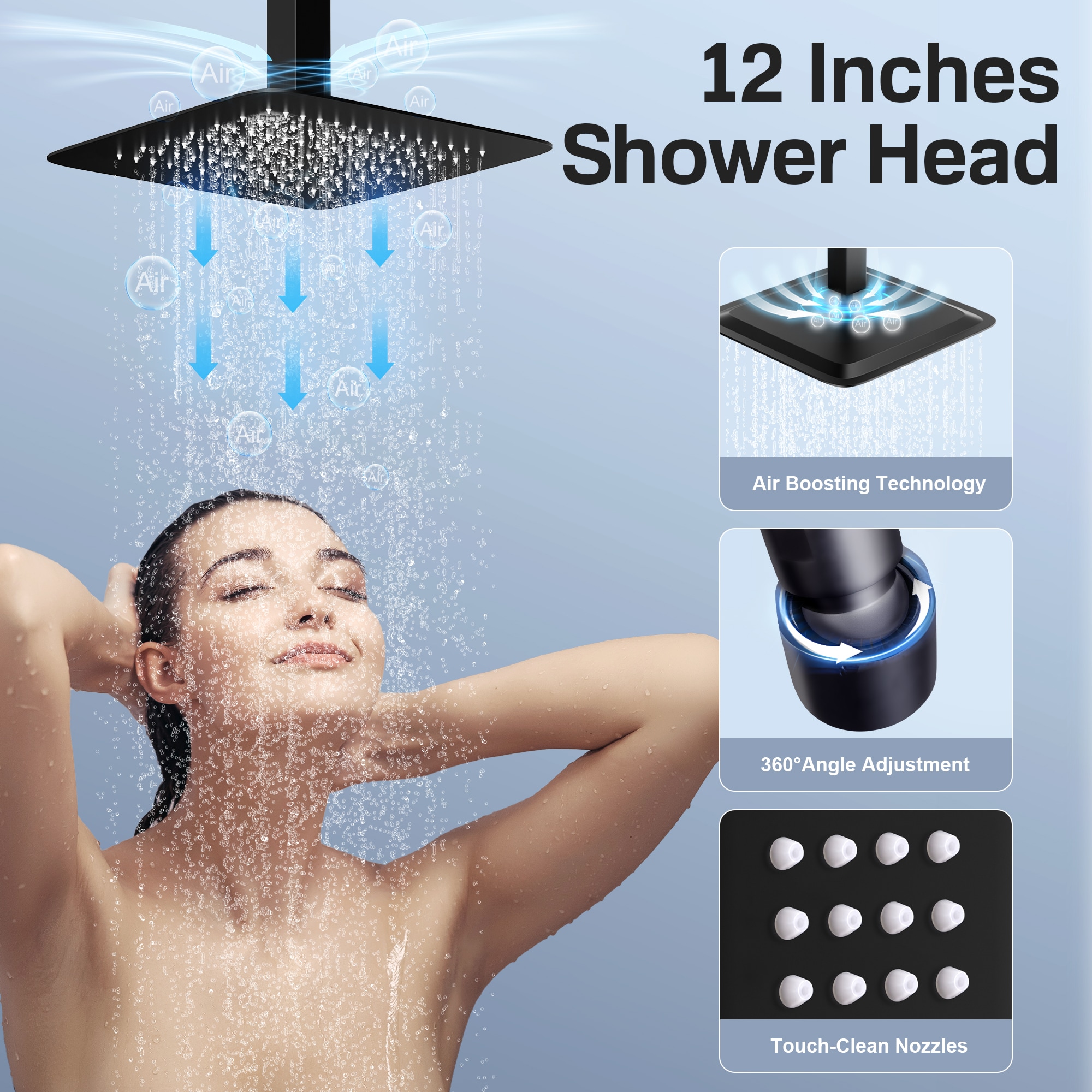 CASAINC TC05-VB Showerhead-Bar-Panels - View #6