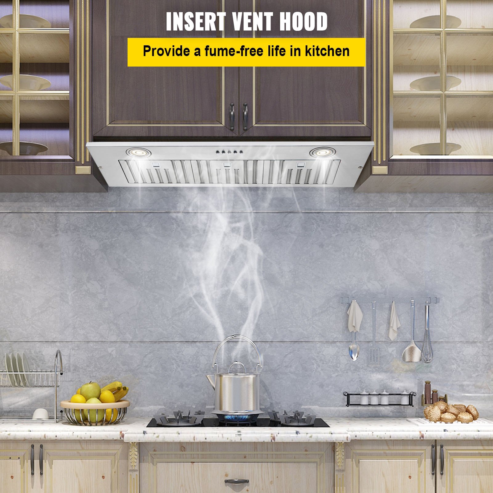 Mecale YAS-QTGLHC Undercabinet-Range-Hoods - View #3