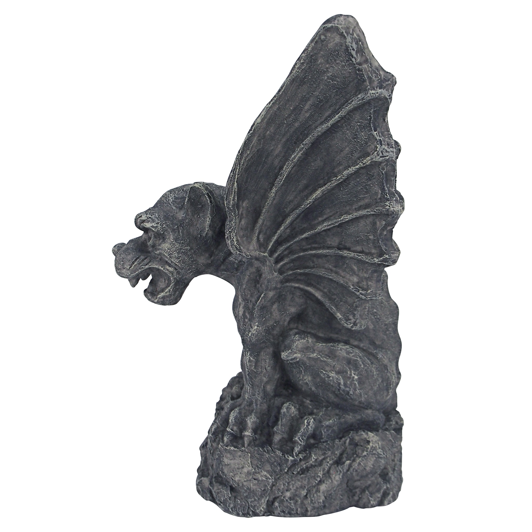 Design Toscano 12-in H X 11-in W Gray Gargoyle Garden Statue At Lowes.com