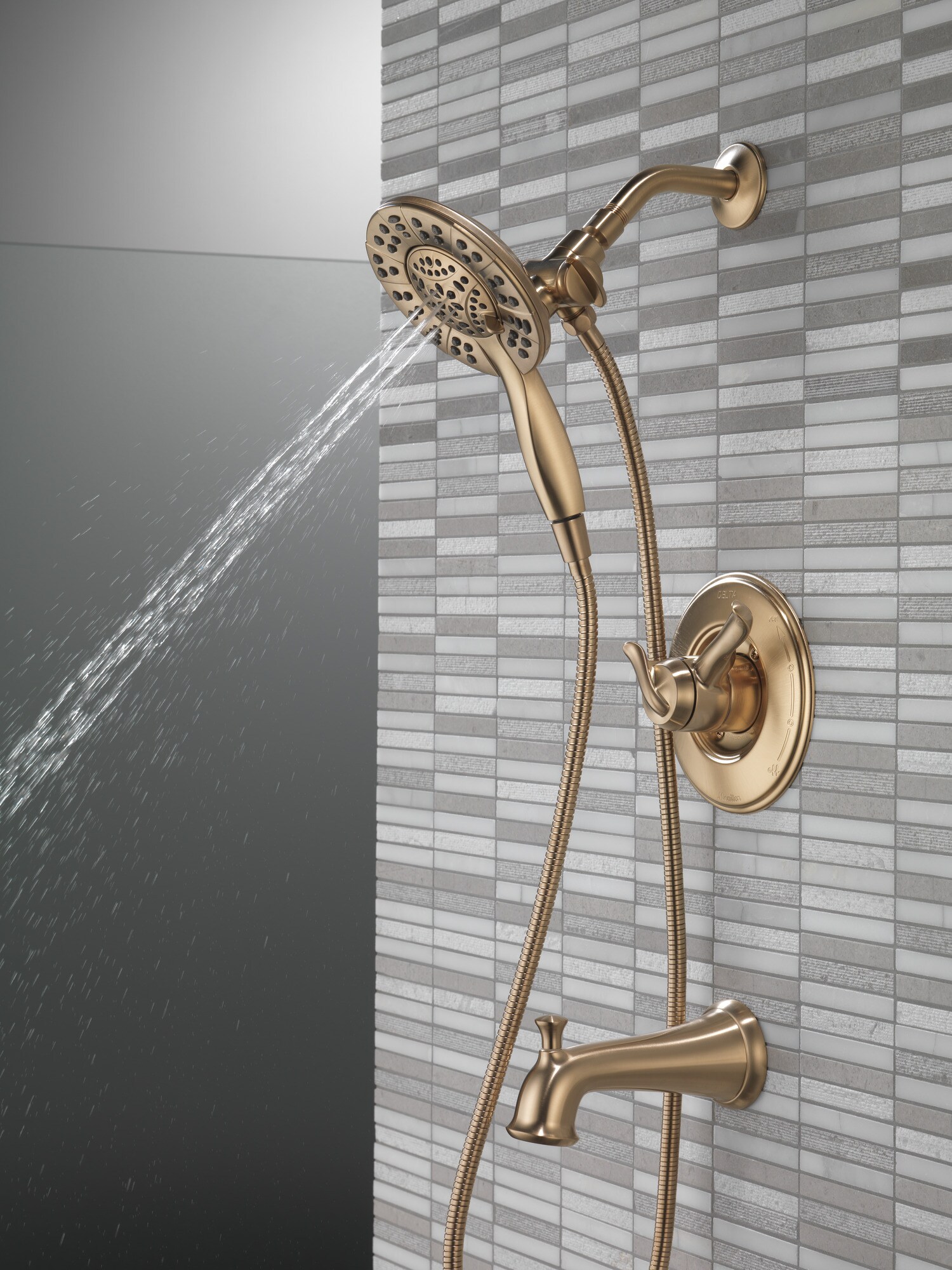 Delta T17494-CZ-I Tub-Shower-Faucets - View #14