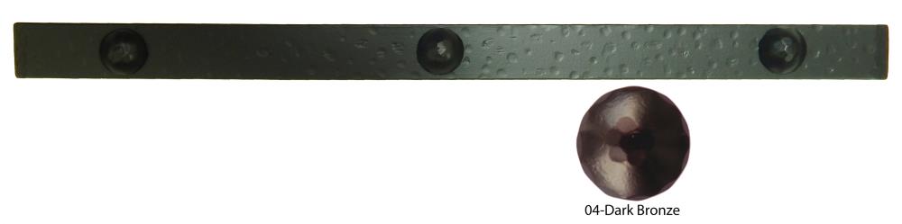 Agave Ironworks ST013-04 Dummy Strap 24-in Bronze Gate Hinge Strap