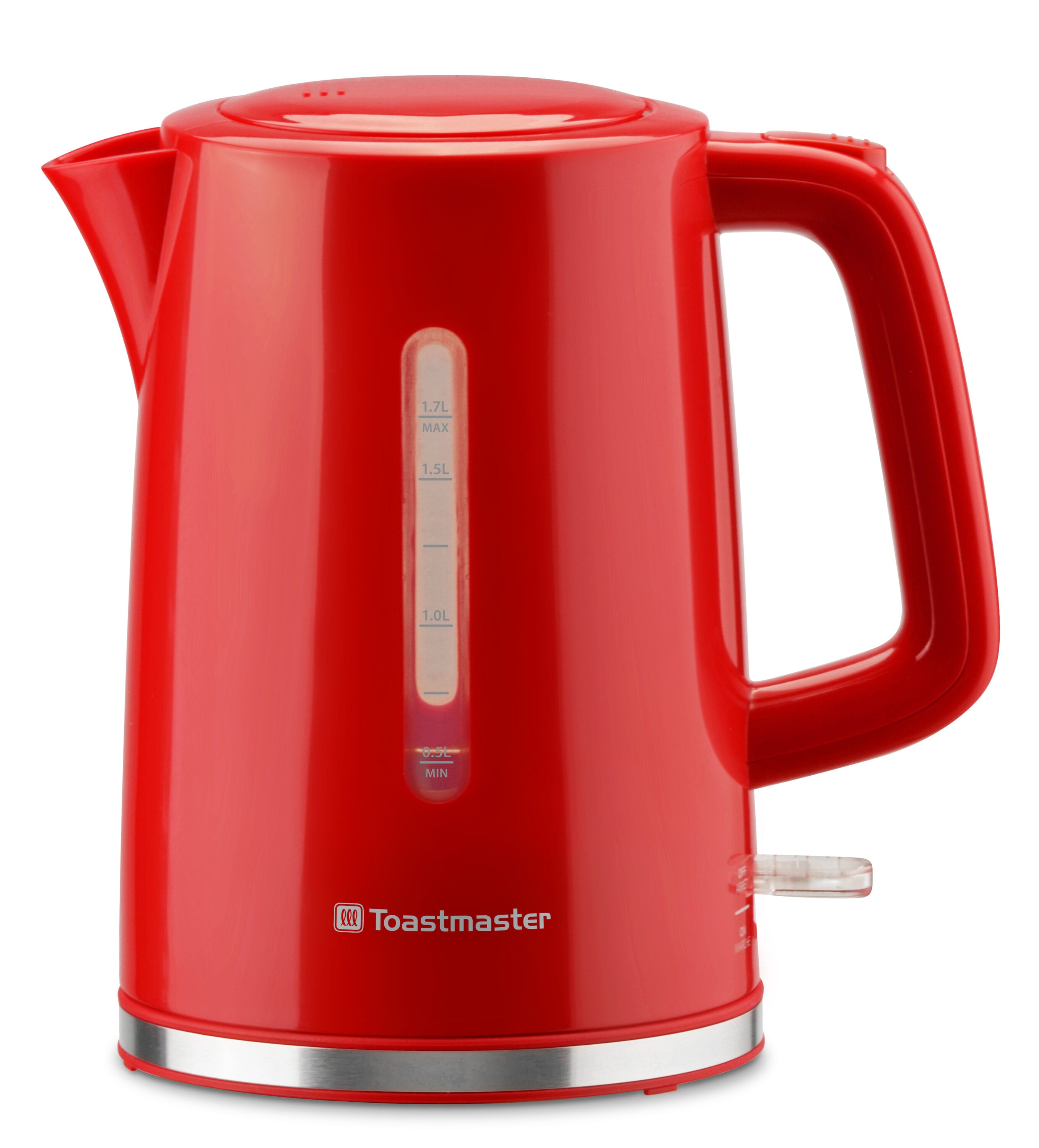 Toastmaster 1.7 Liter Electric Kettle Red #TM-796KECR