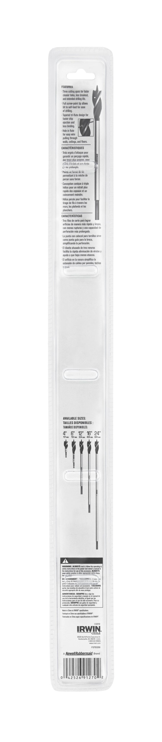 IRWIN 1866058 Woodboring-Drill-Bits - View #3