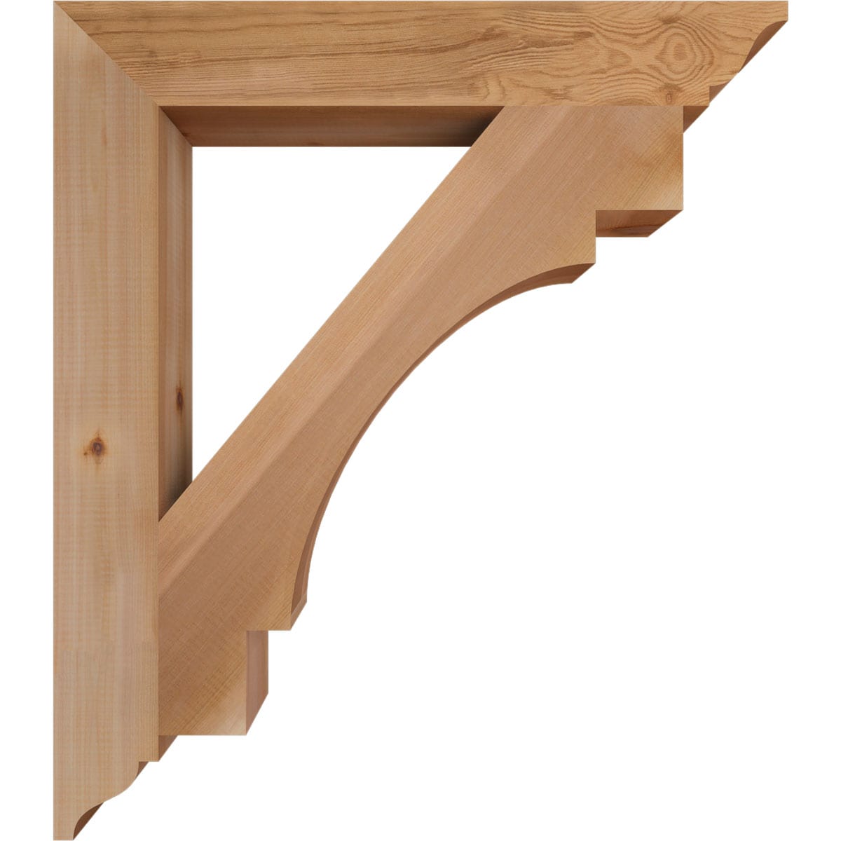 Ekena Millwork BKT04X28X32MRC01SWR Exterior-Brackets-Braces - View #3