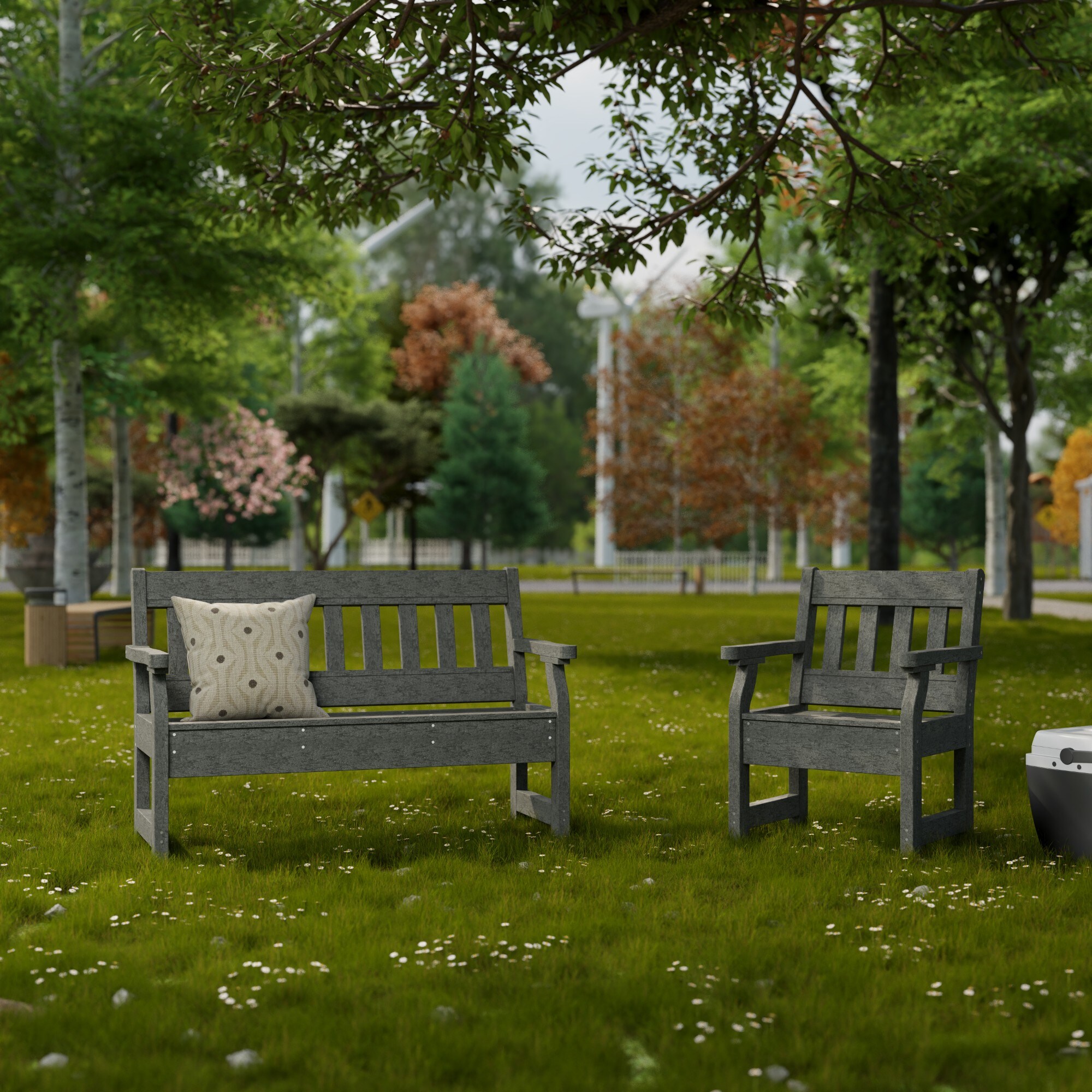 Wildridge LCC-123-DG Patio-Chairs - View #2
