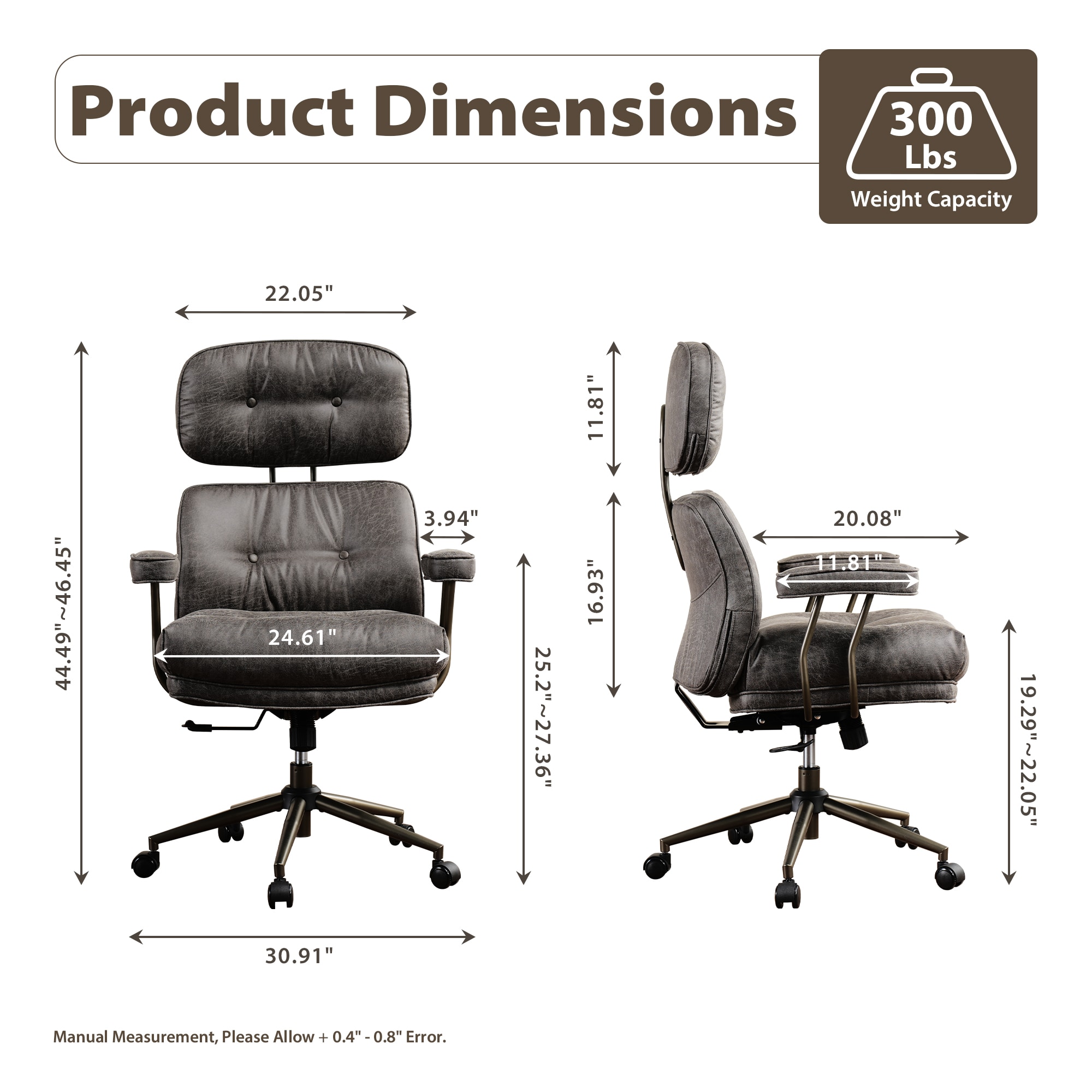 ALTRIGUS 6L-KC200-AL Office-Chairs - View #2