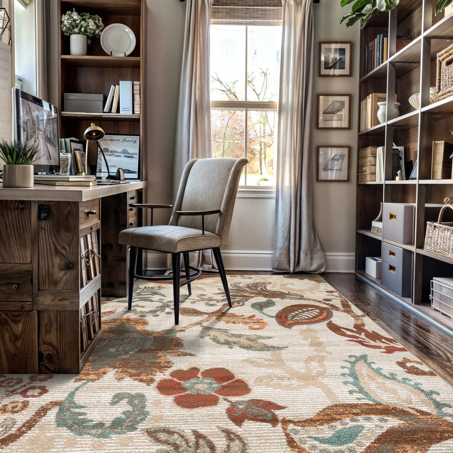World Rug Gallery WR144BEIGE5X7 rugs - View #6
