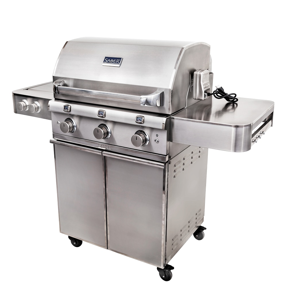 Saber Stainless 3-Burner Grill