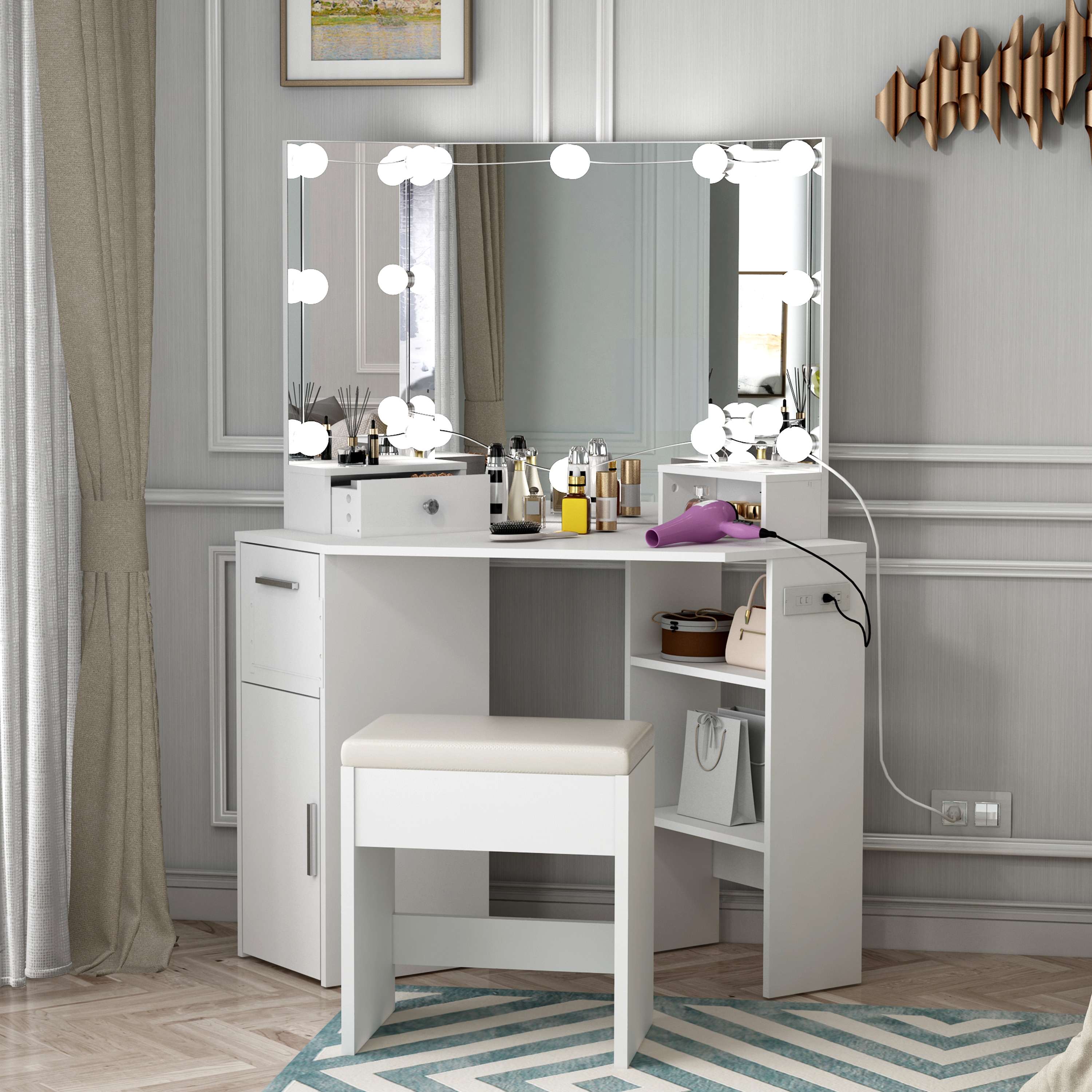 GarveeLife LIVE66-0821 Bedroom-Vanities - View #3