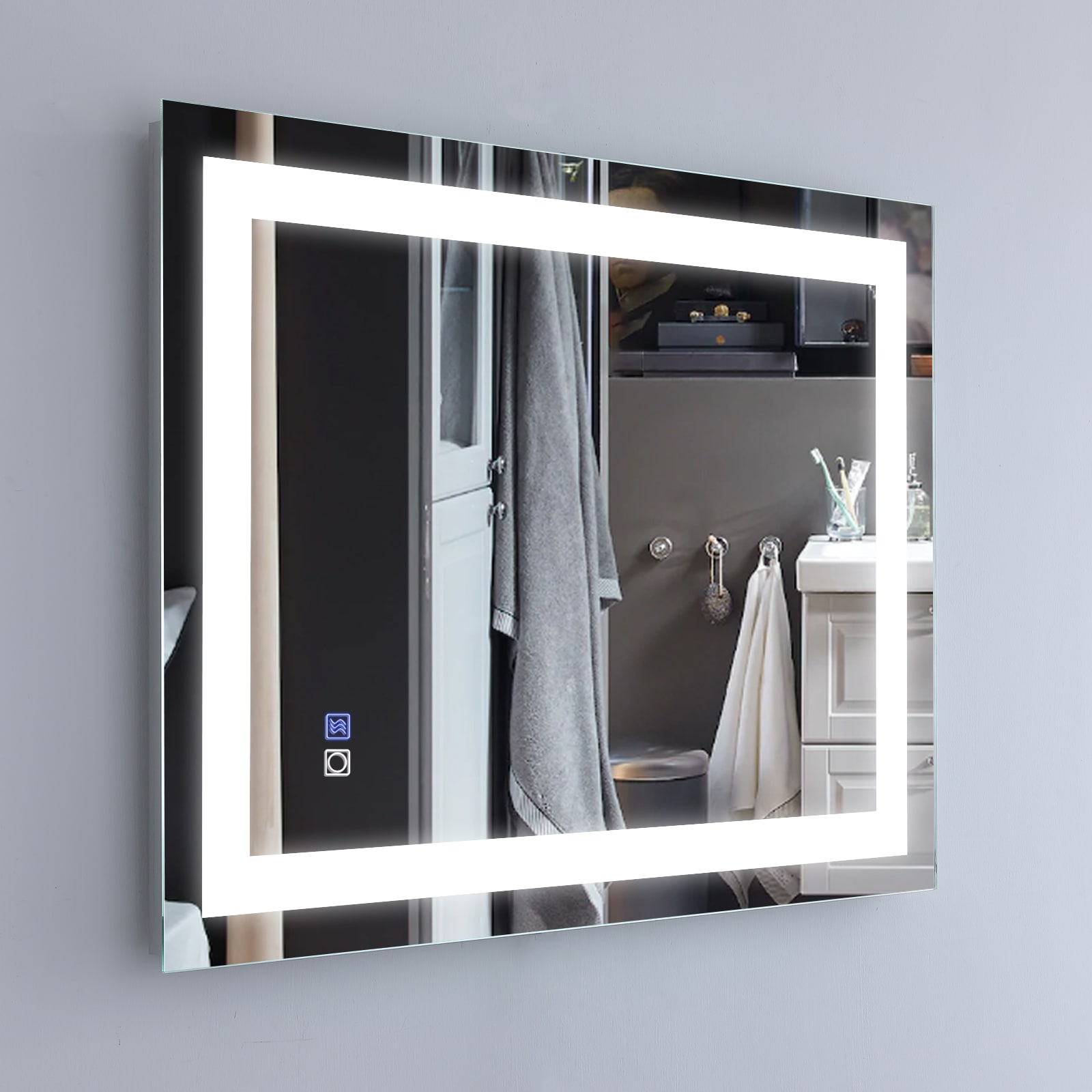 Forclover JSEXHY2836-4X Framed-Bath-Mirrors - View #4