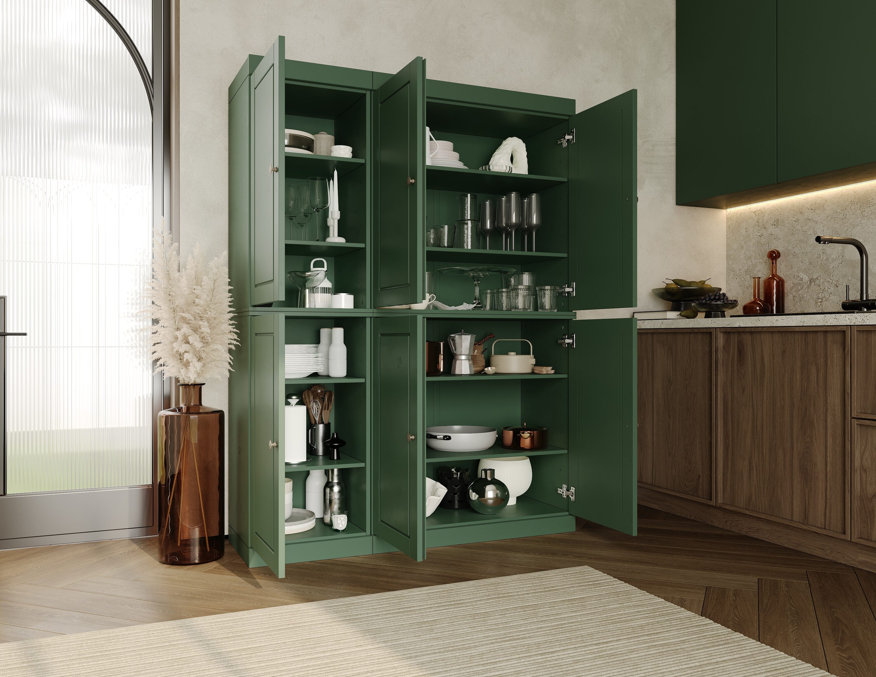 Palace Imports 953-12 Dining-Kitchen-Storarge - View #2