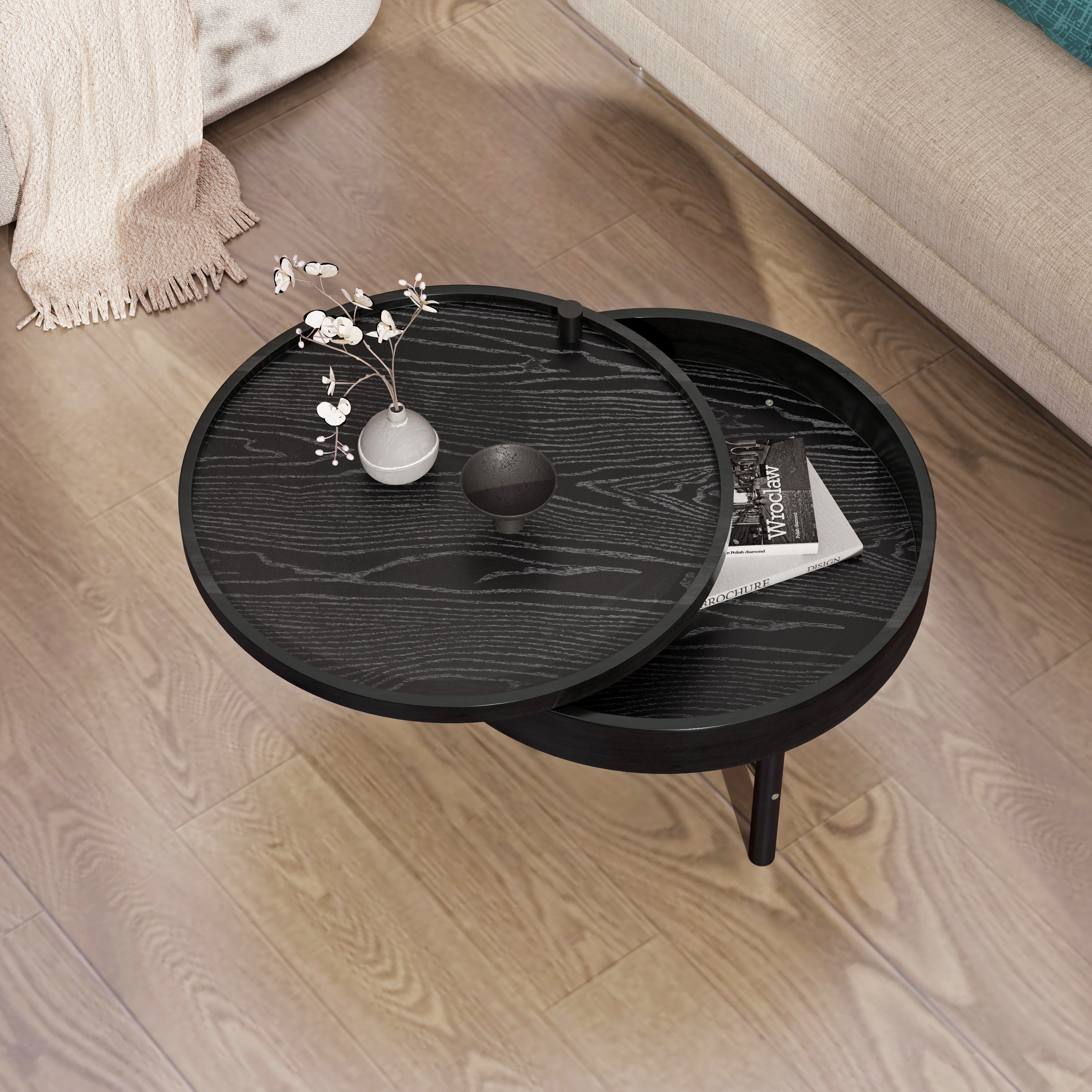 ModernLuxe L3P-N735P185132B Coffee-Tables - View #2