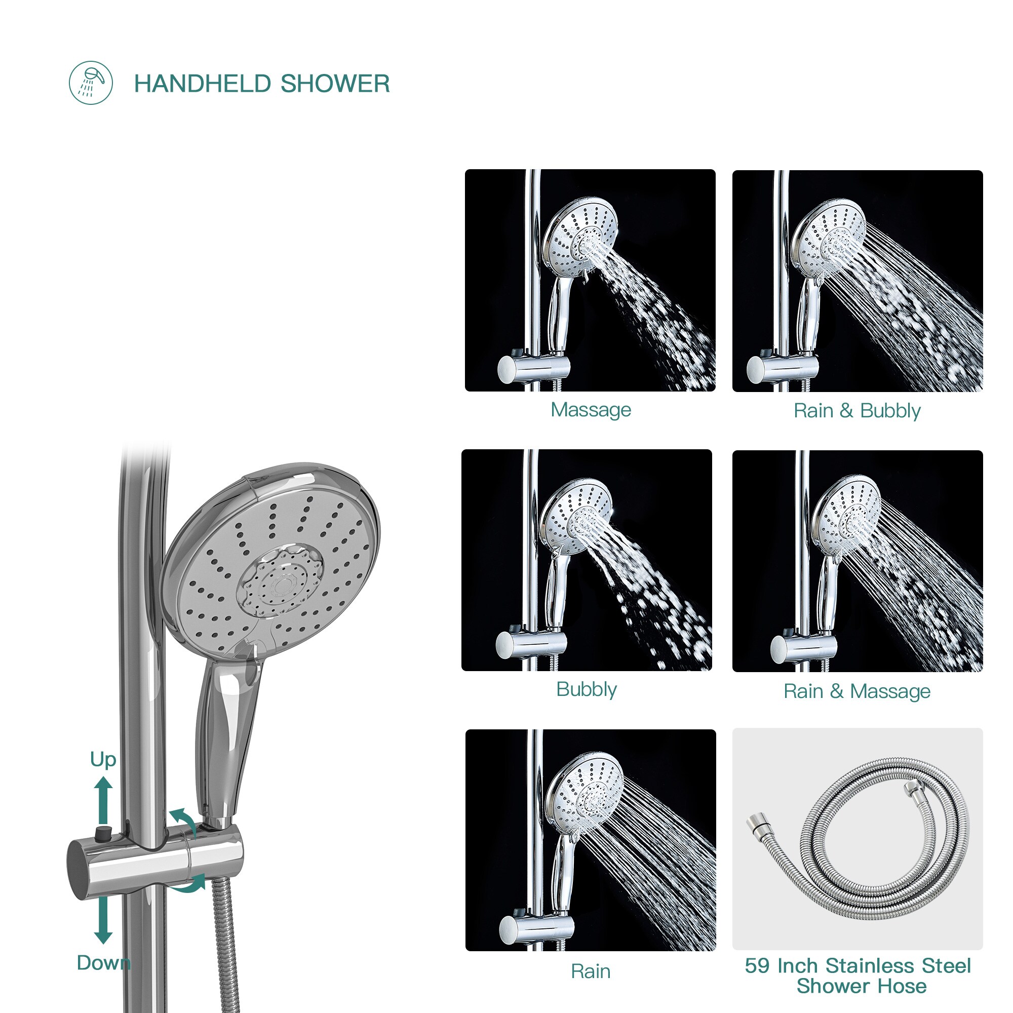 KICHAE KSLF17003-B Fixed-Showerhead - View #6