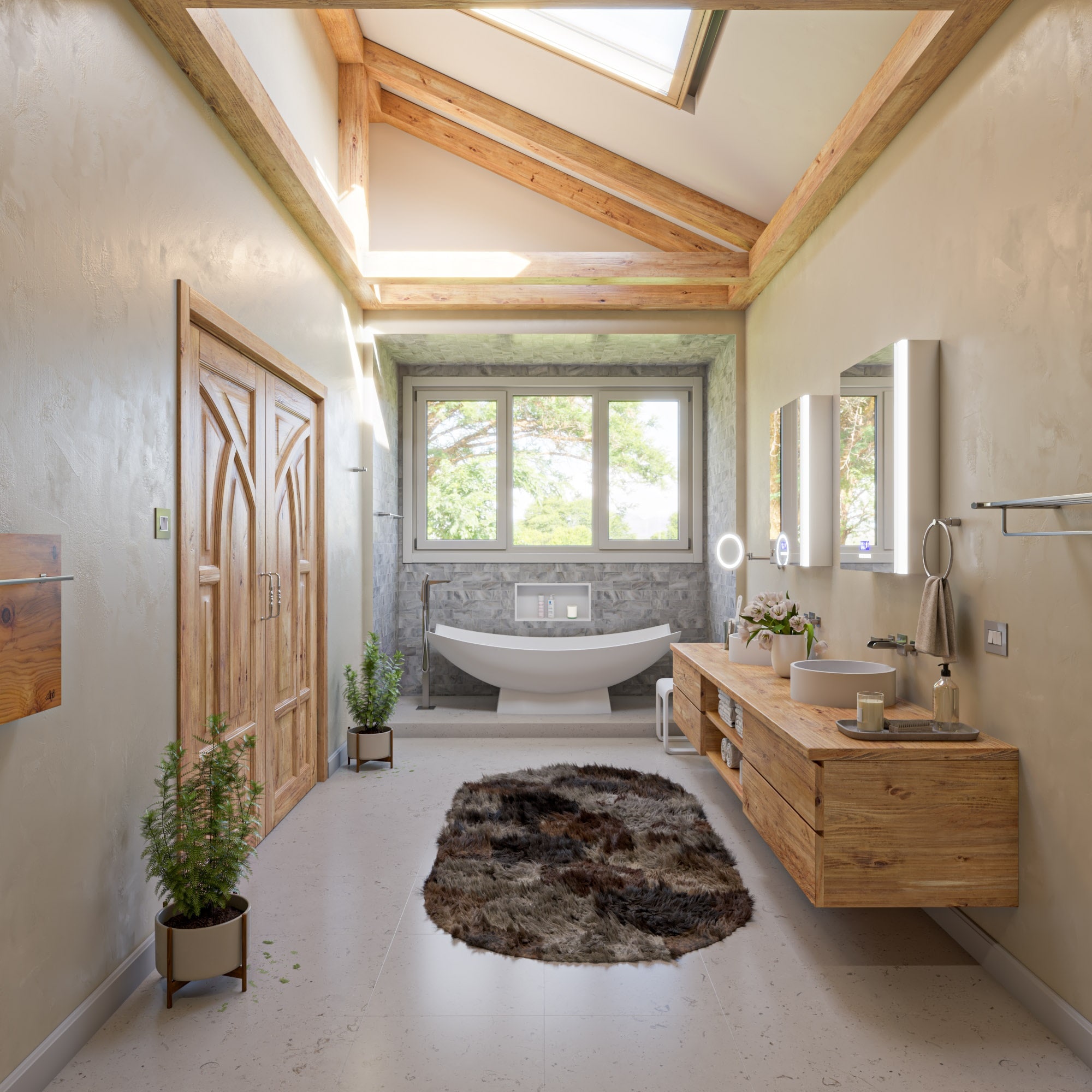 ALFI ABNC2412-W Bathroom-Shelves - View #9