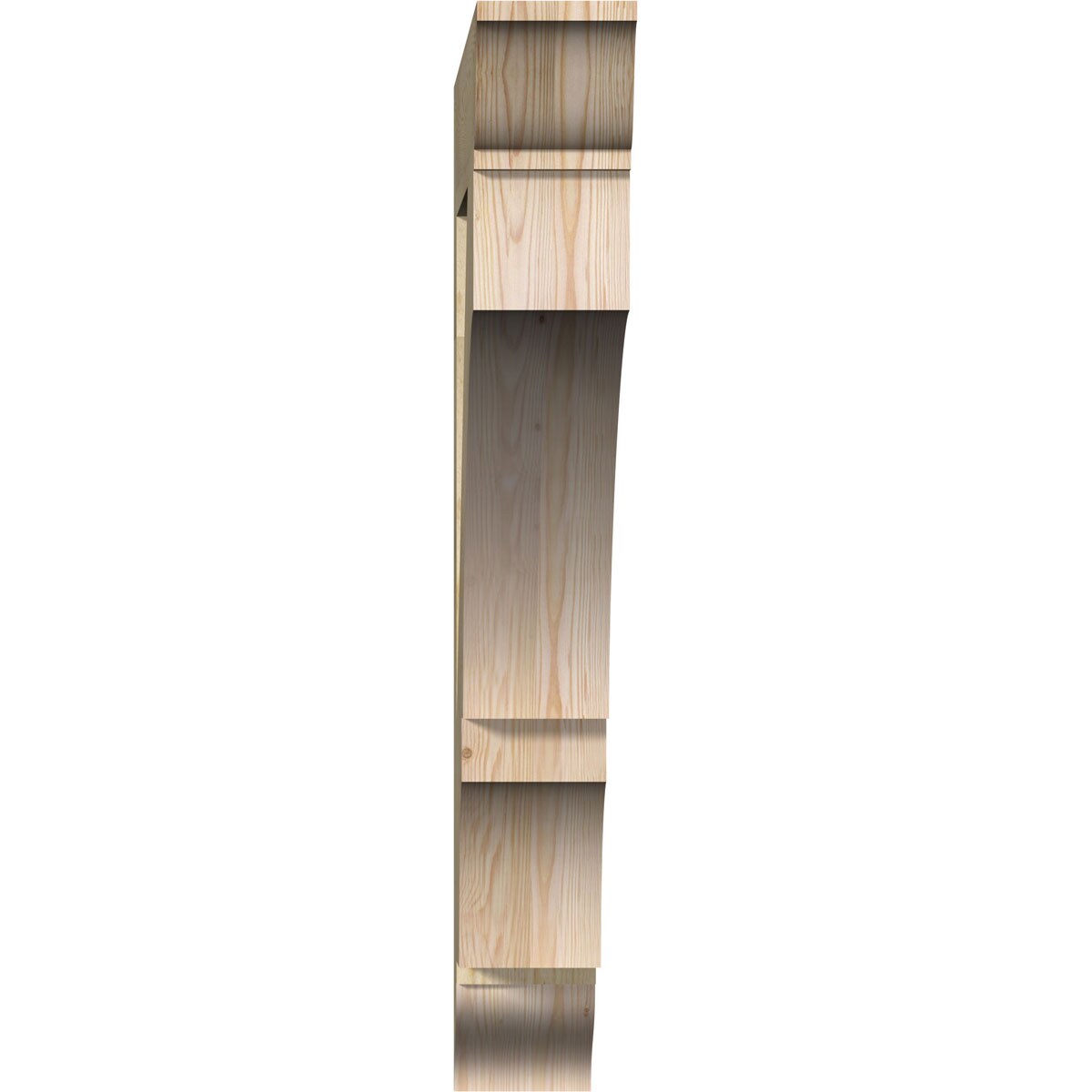 Ekena Millwork BKT06X44X44BOA01RDF Exterior-Brackets-Braces - View #2
