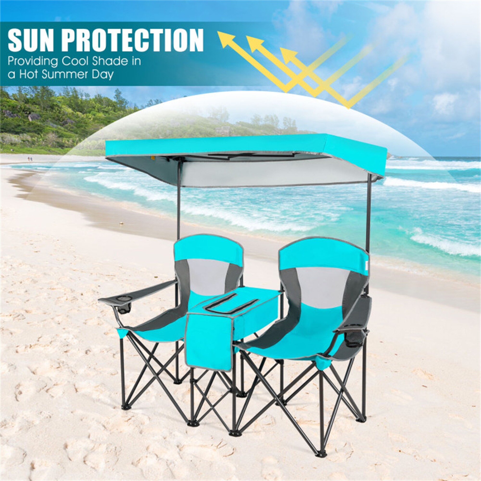 BABOOM BOM-70569NY-CO Beach-Camping-Chairs - View #8