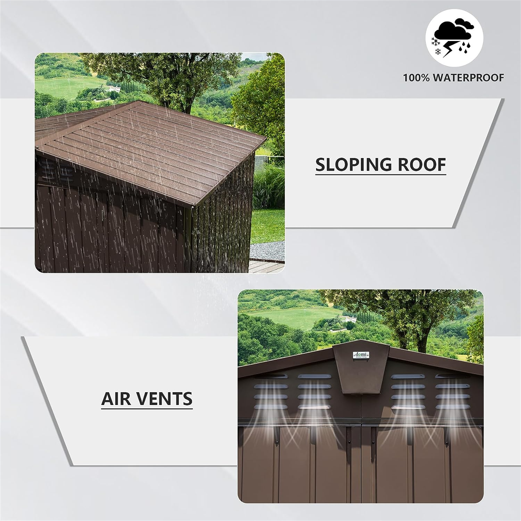 Kahomvis CREF-QP211-39 Metal-Storage-Buildings-Sheds - View #4