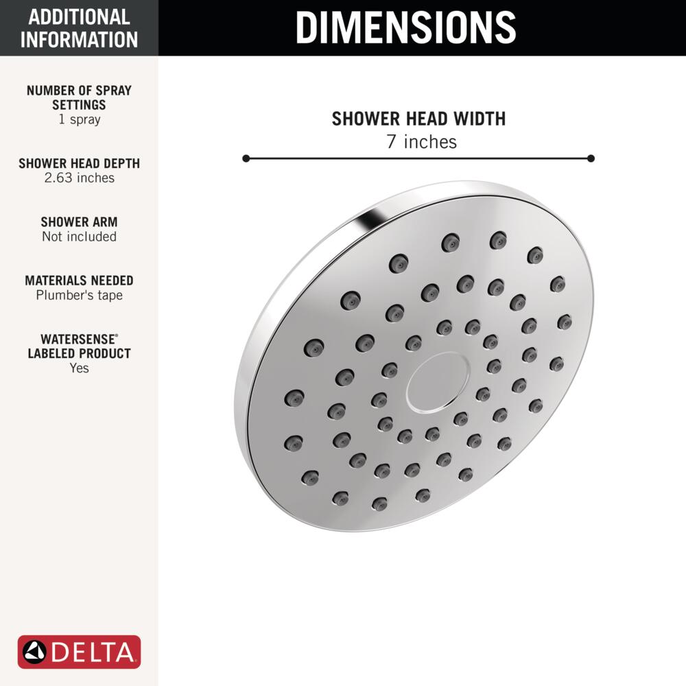 Delta 75100 Fixed-Showerhead - View #4