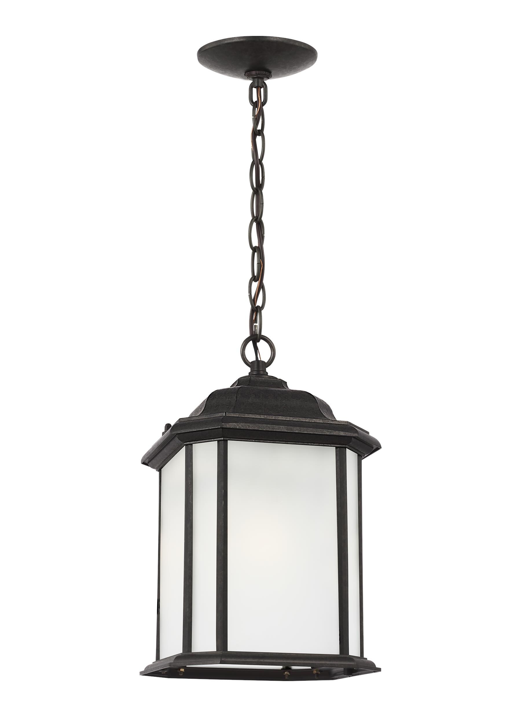 etched glass pendant light